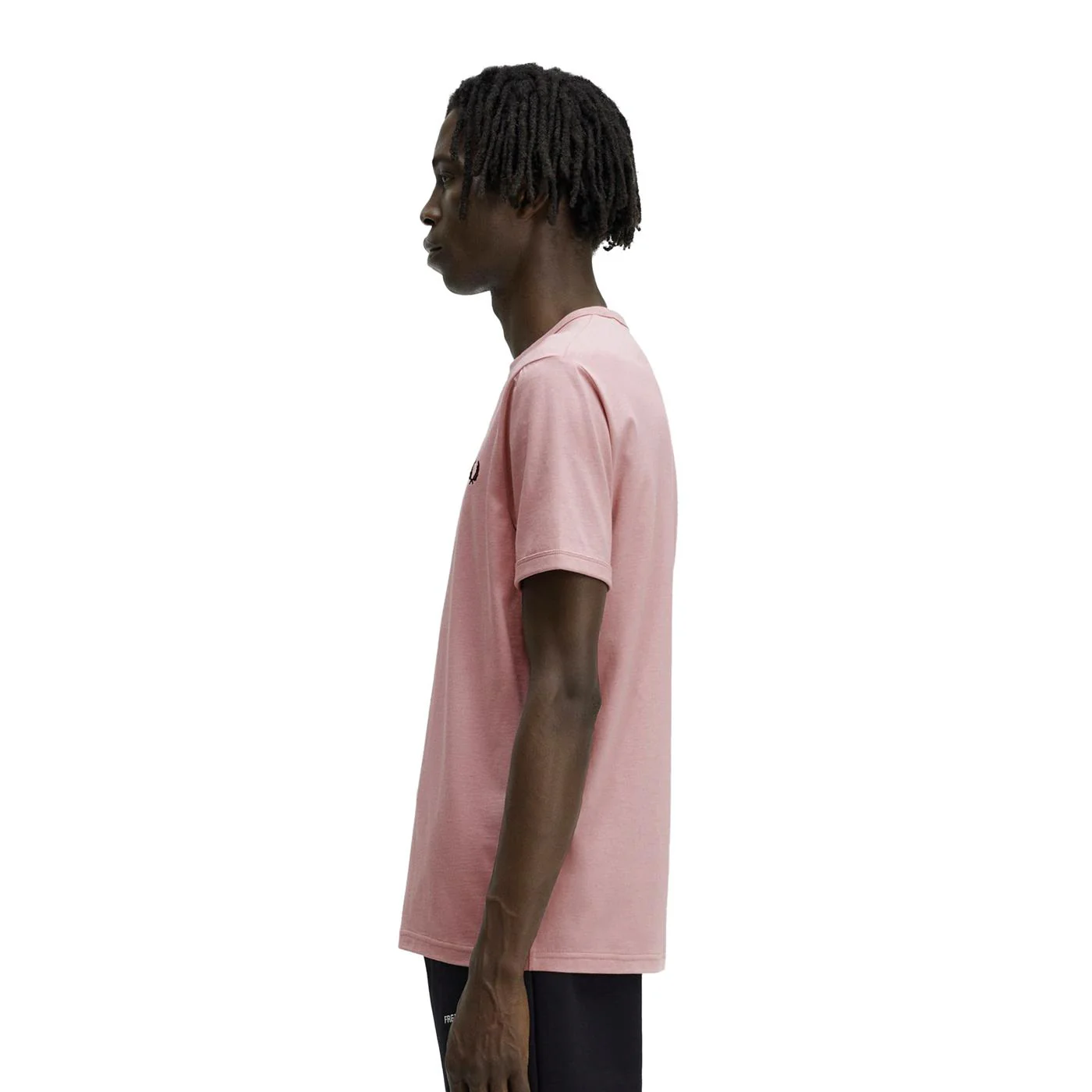 Fred Perry Ringer T-Shirt Chalky Pink - Image 2