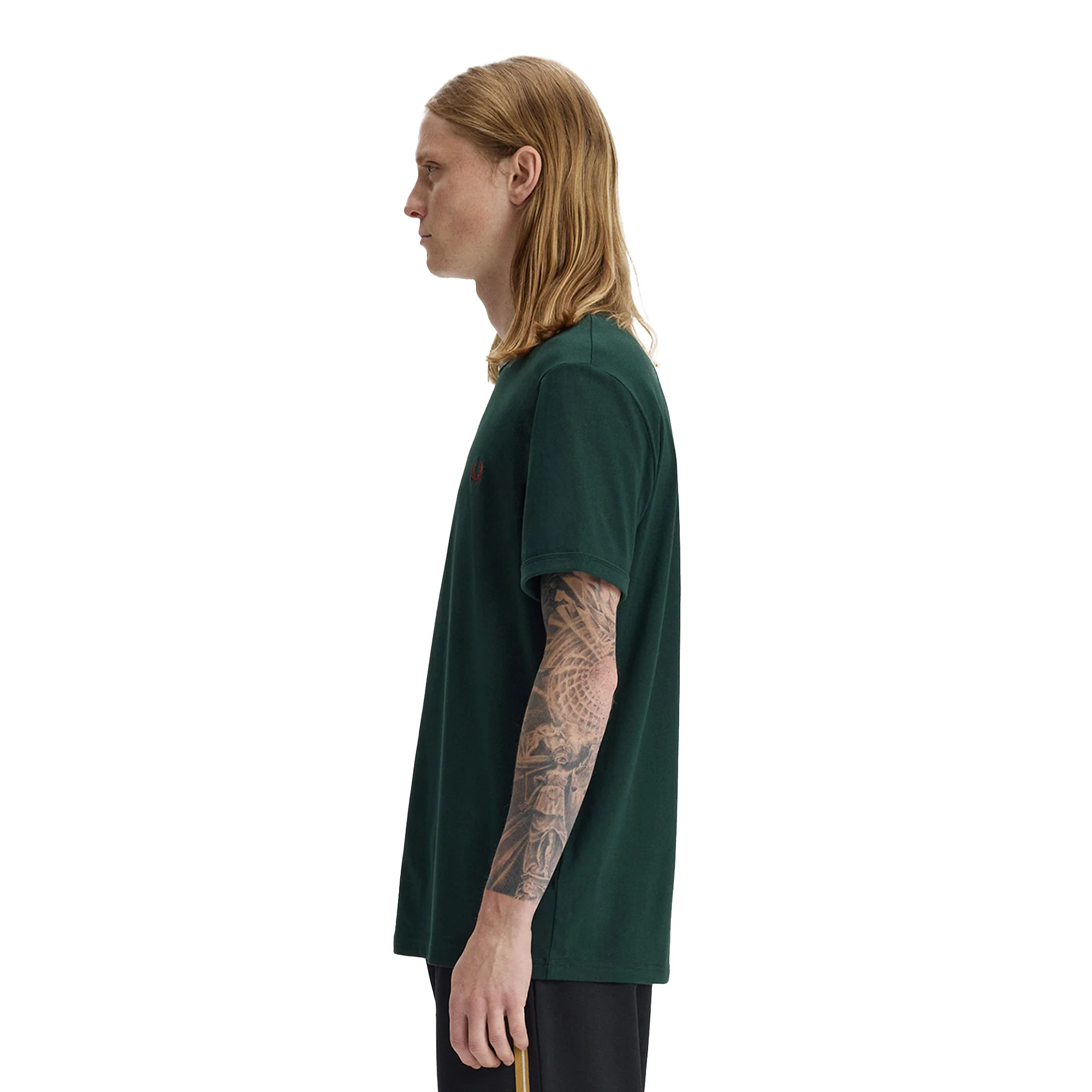 Fred Perry Ringer T-Shirt Grassroots - Image 2