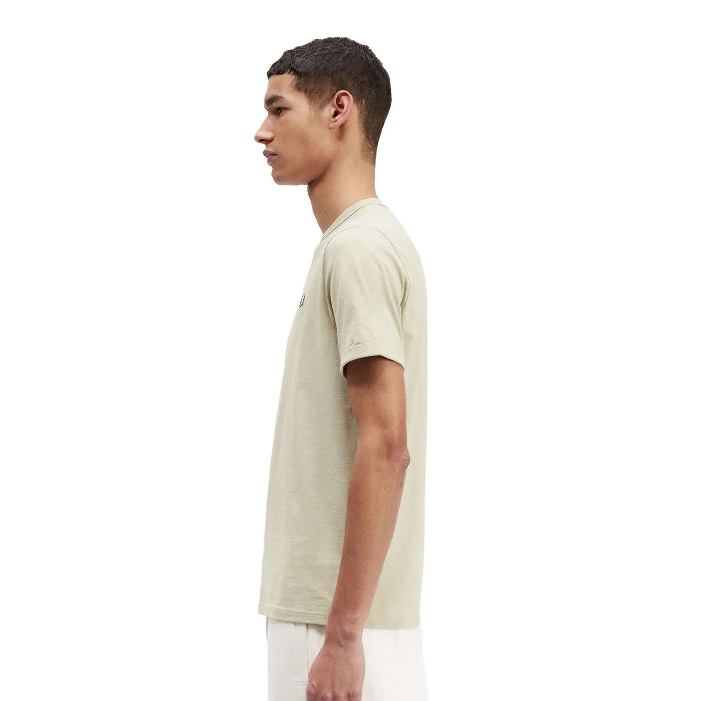 Fred Perry Ringer T-Shirt Light Oyster - Image 2