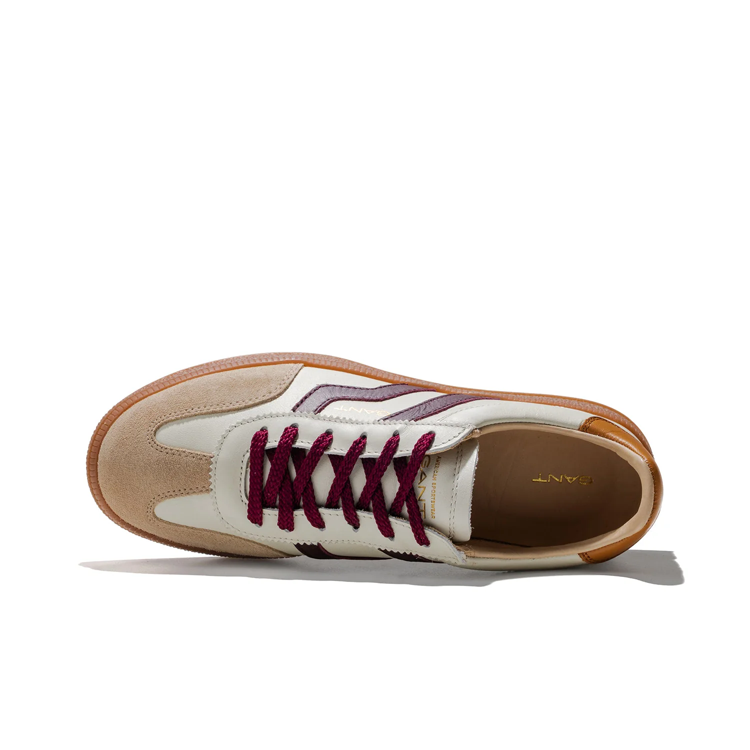 Gant Cuzima Off White/Plum Red - Image 5