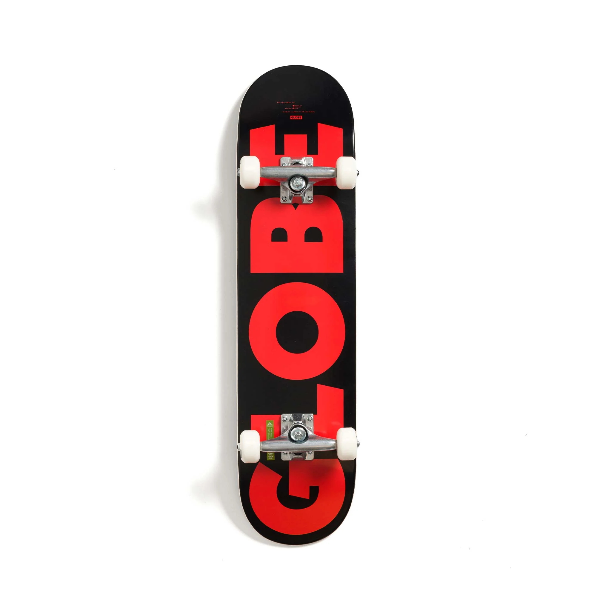 Globe G0 Fubar 7.75" Skateboard Complete Black/Red