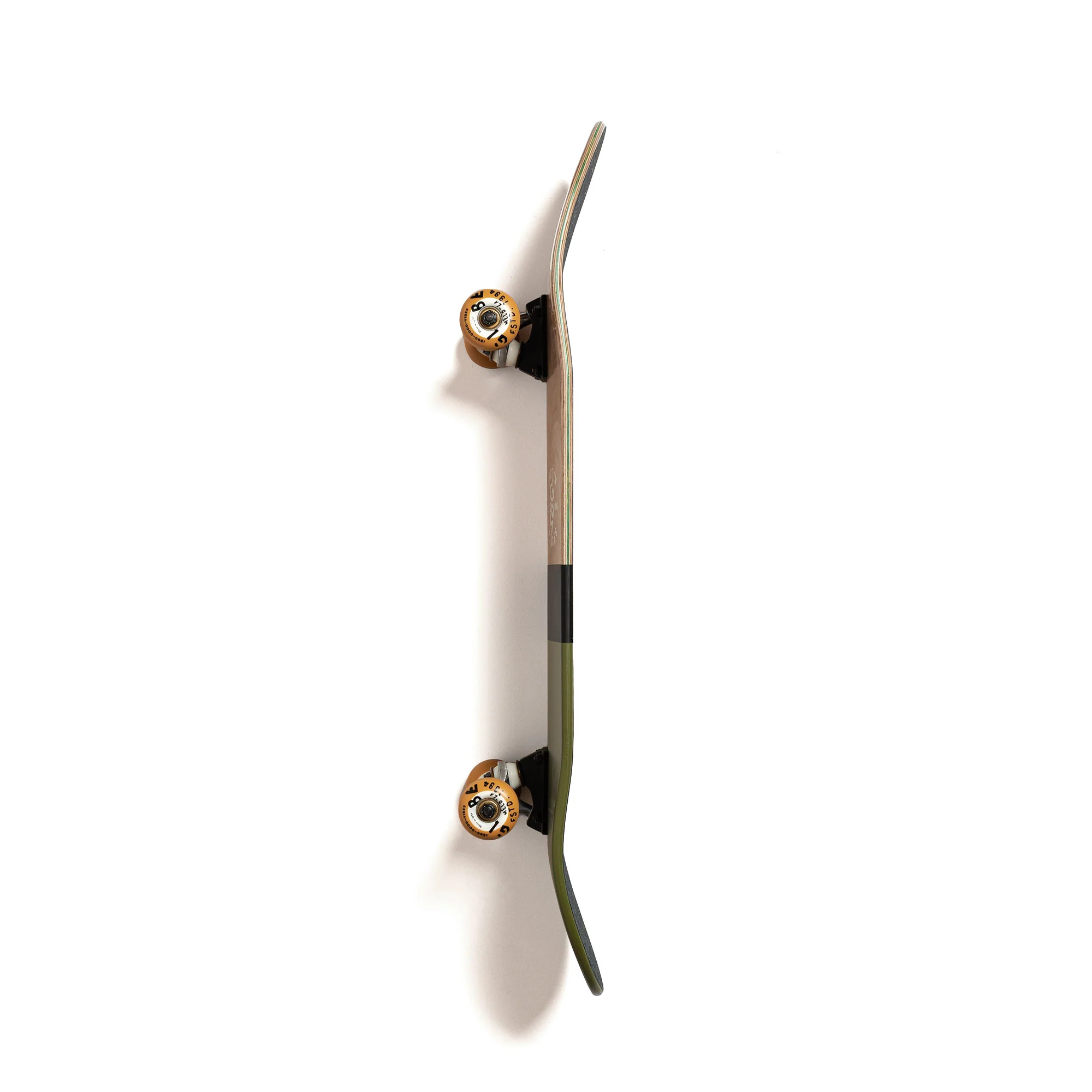 Globe G2 Half Pin Dip 2 8.0" Skateboard Dark Maple/H. Green - Image 2
