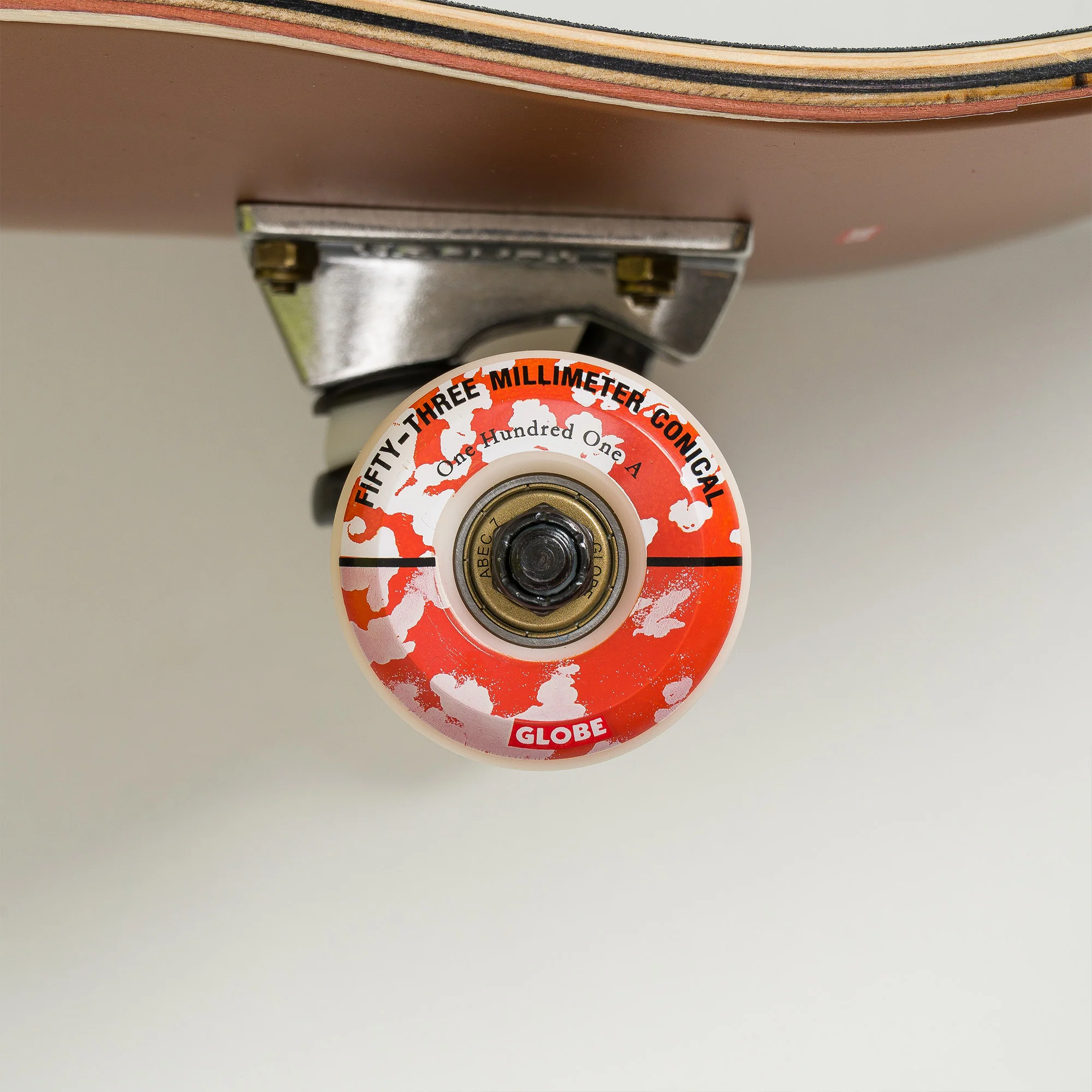 Globe G2 On the Brink 8.25" Skateboard Dumpster Fire - Image 5