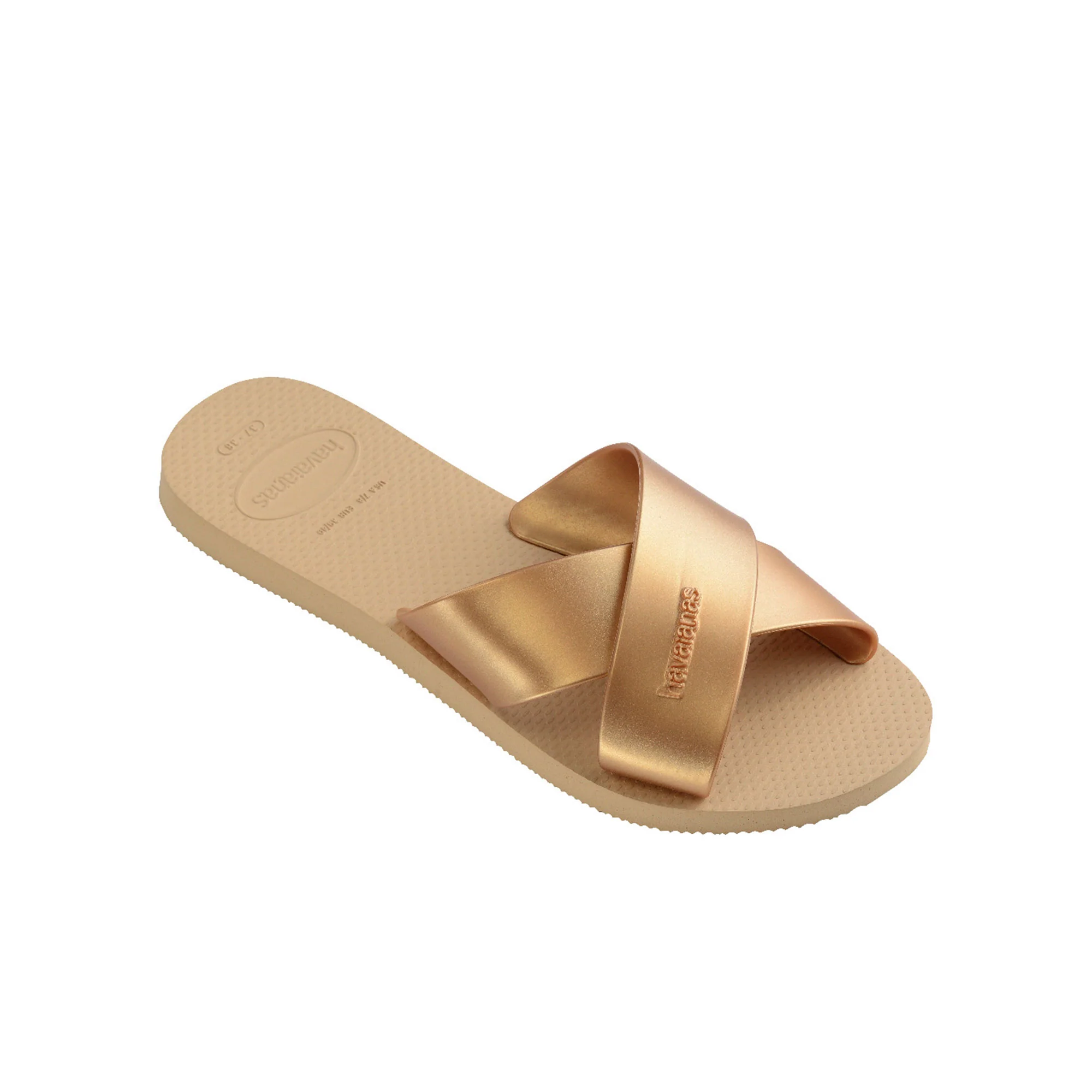 Havaianas Aqua Metallic Golden - Image 2
