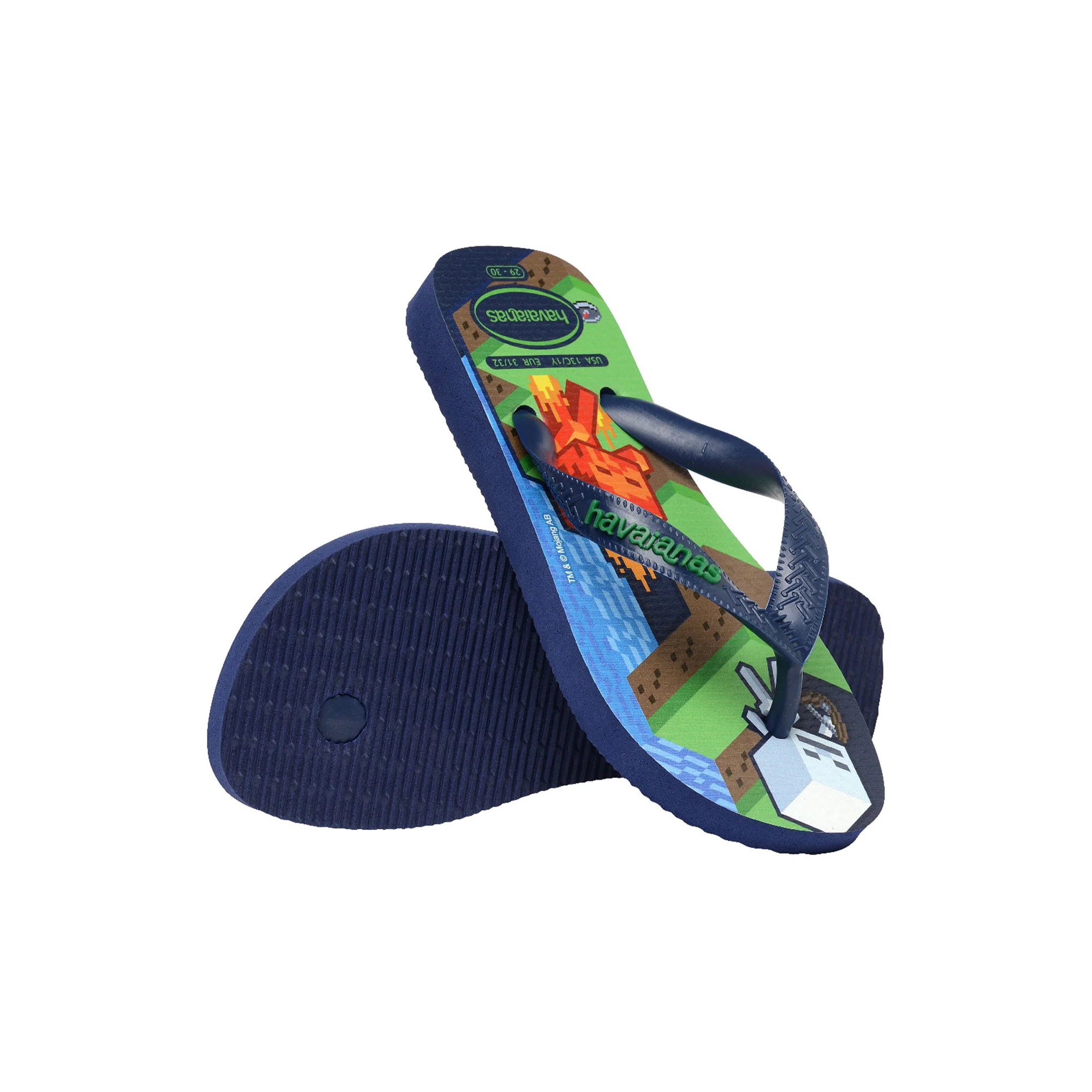 Havaianas Kids Minecraft Navy Blue - Image 4