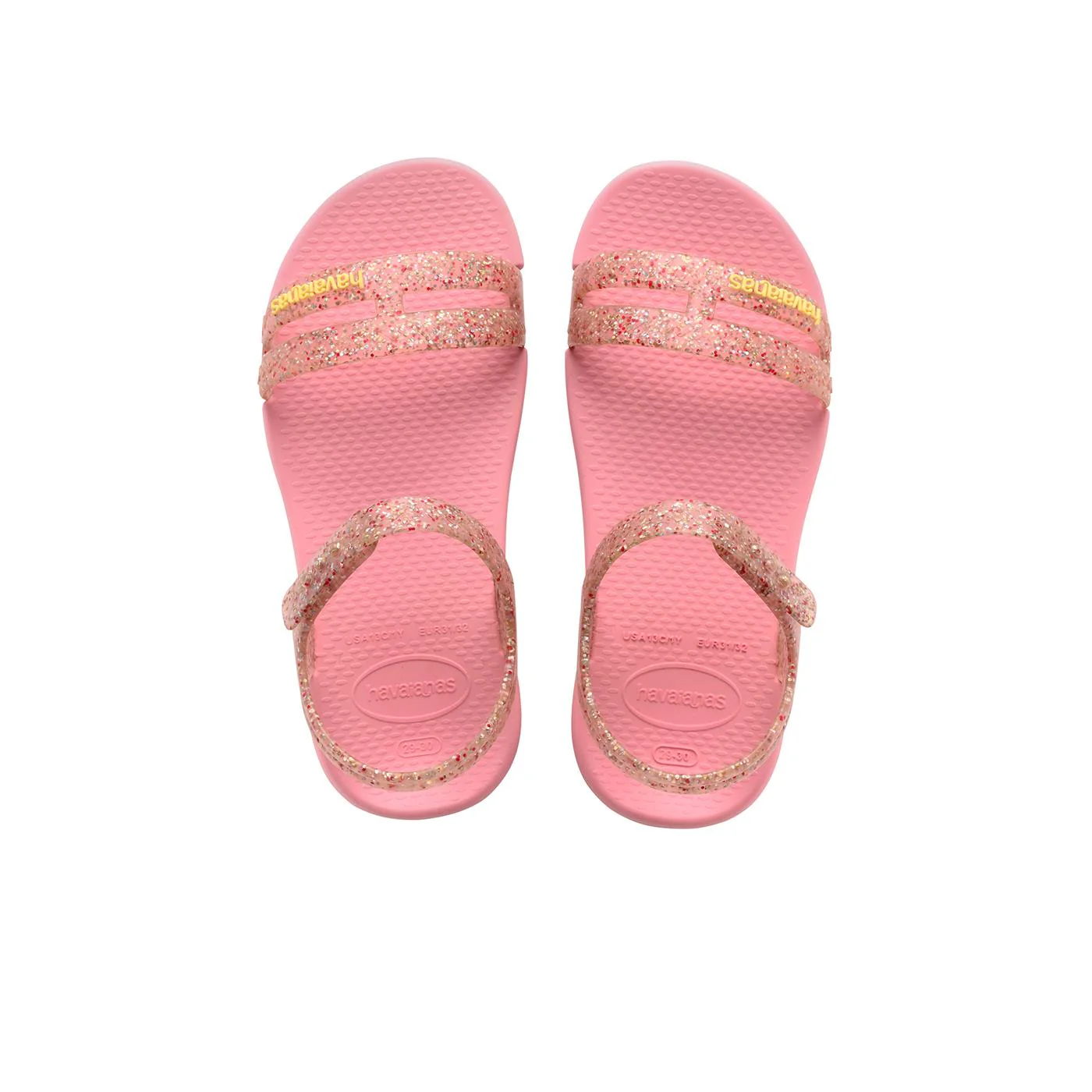 Havaianas Kids Play Mall Glitter Macaron Pink
