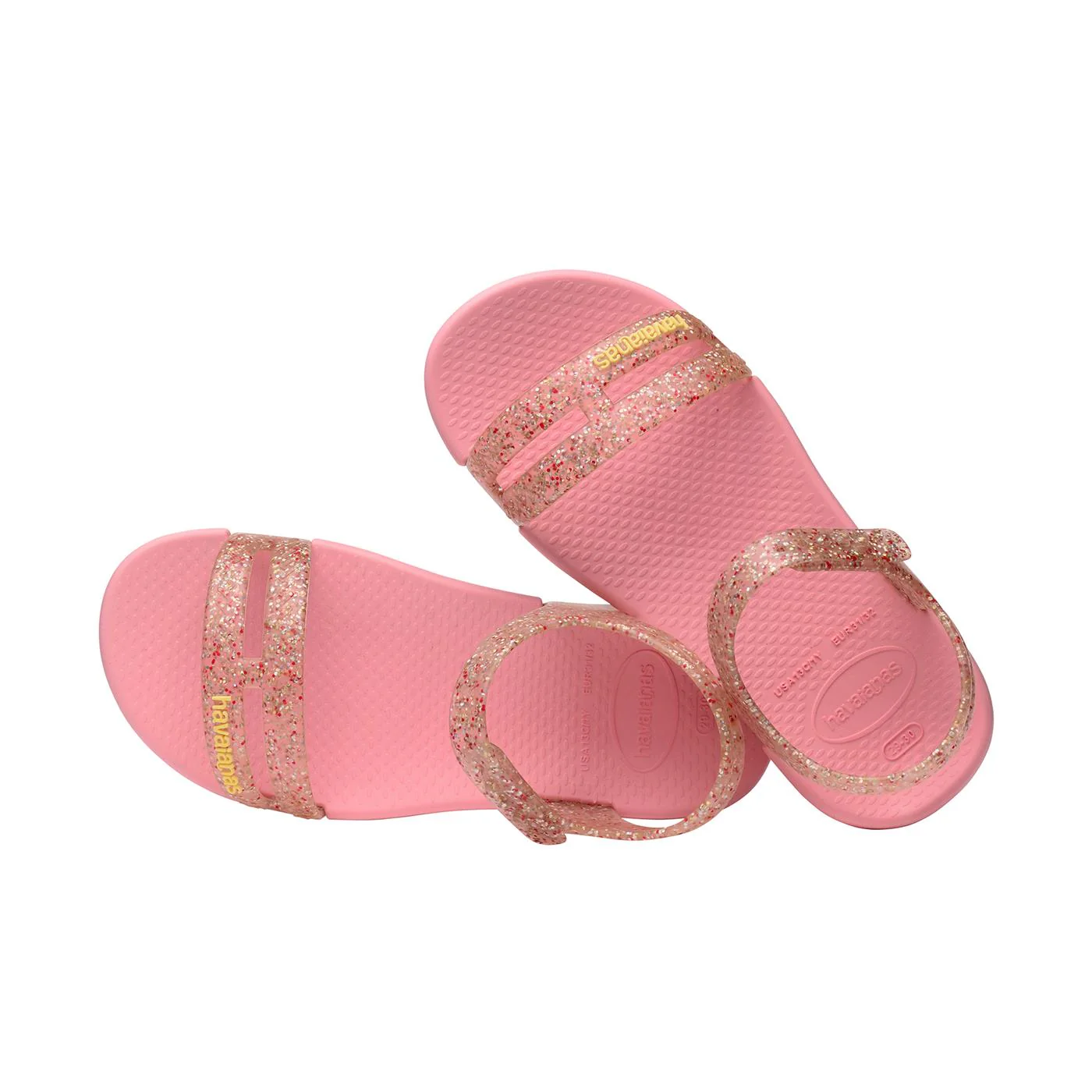 Havaianas Kids Play Mall Glitter Macaron Pink - Image 2