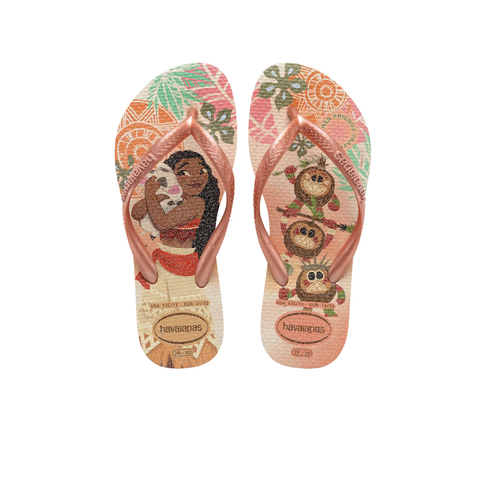 Havaianas Kids Slim Princess Pink Clay