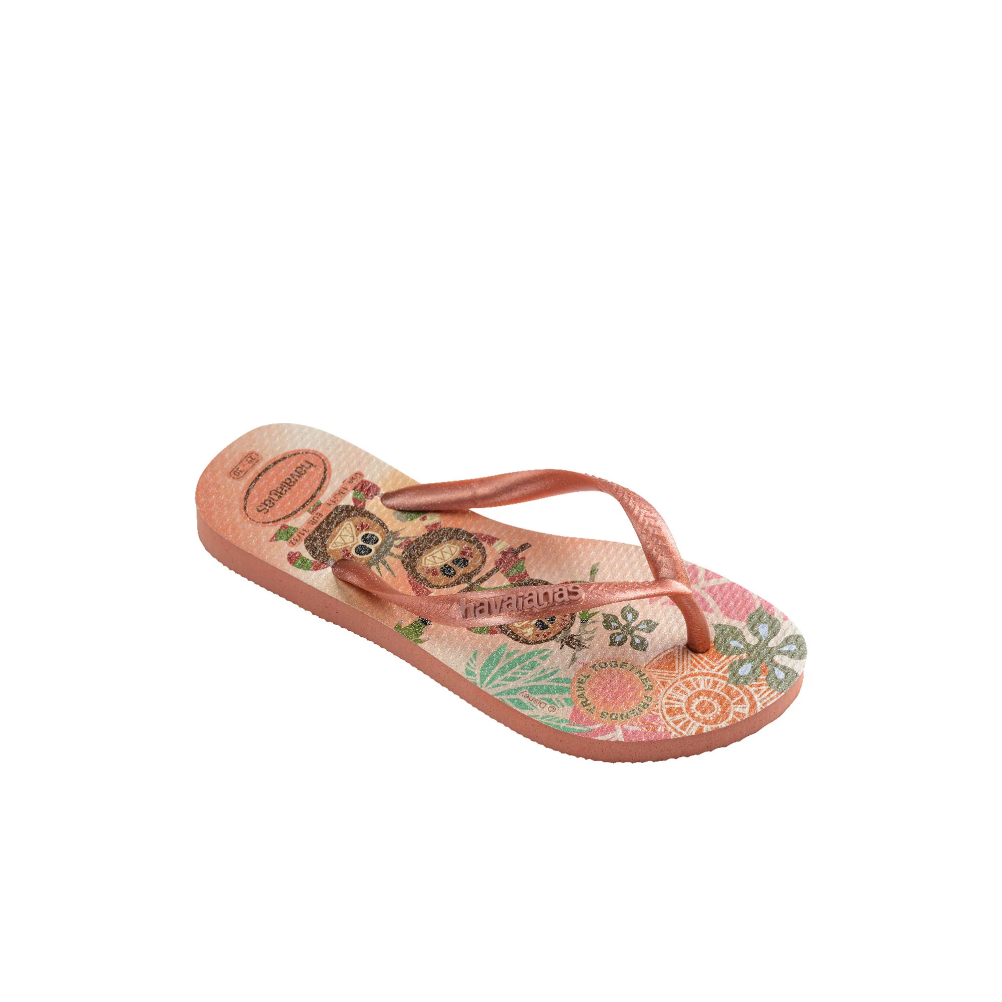 Havaianas Kids Slim Princess Pink Clay - Image 2