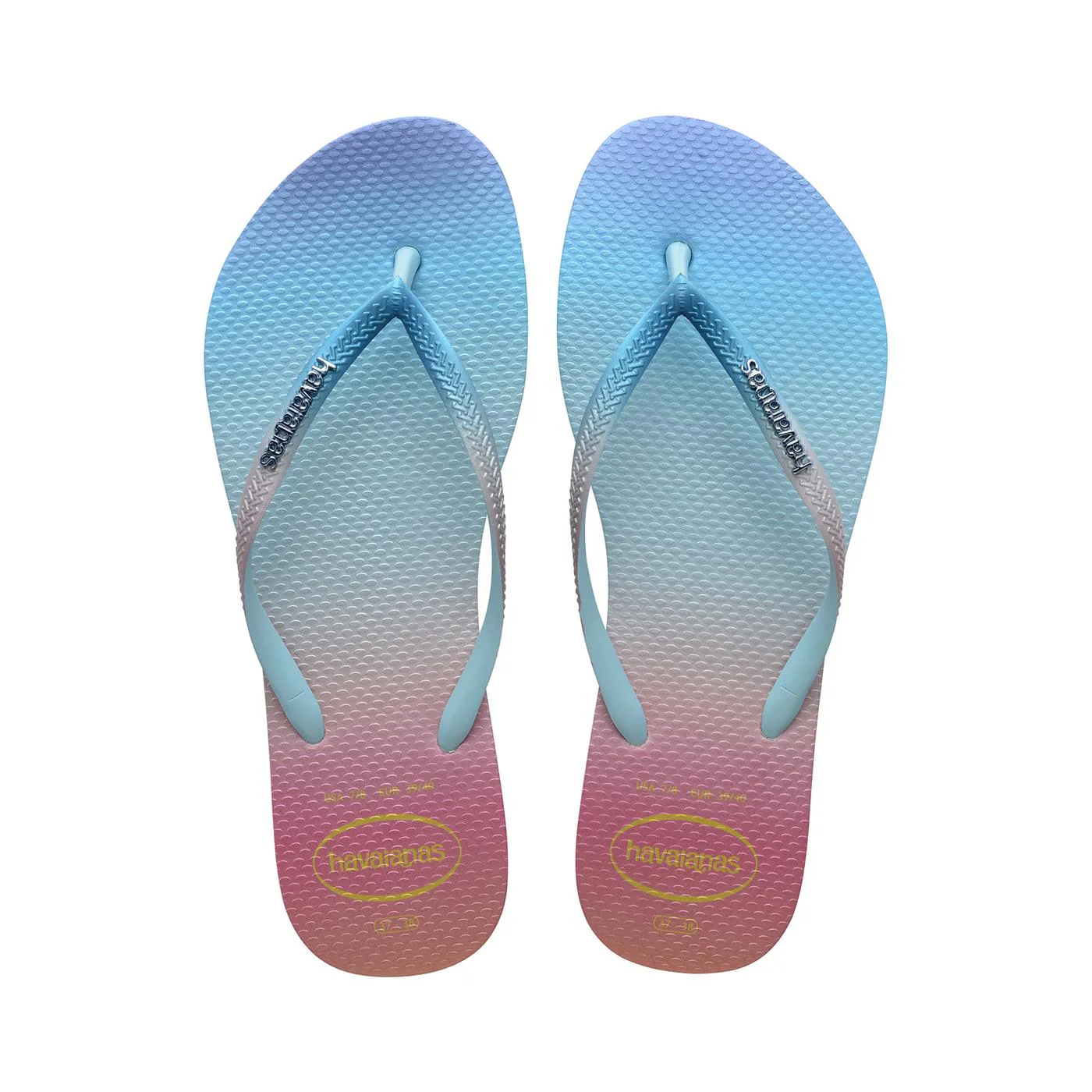 Havaianas Slim Gradient Sunset White