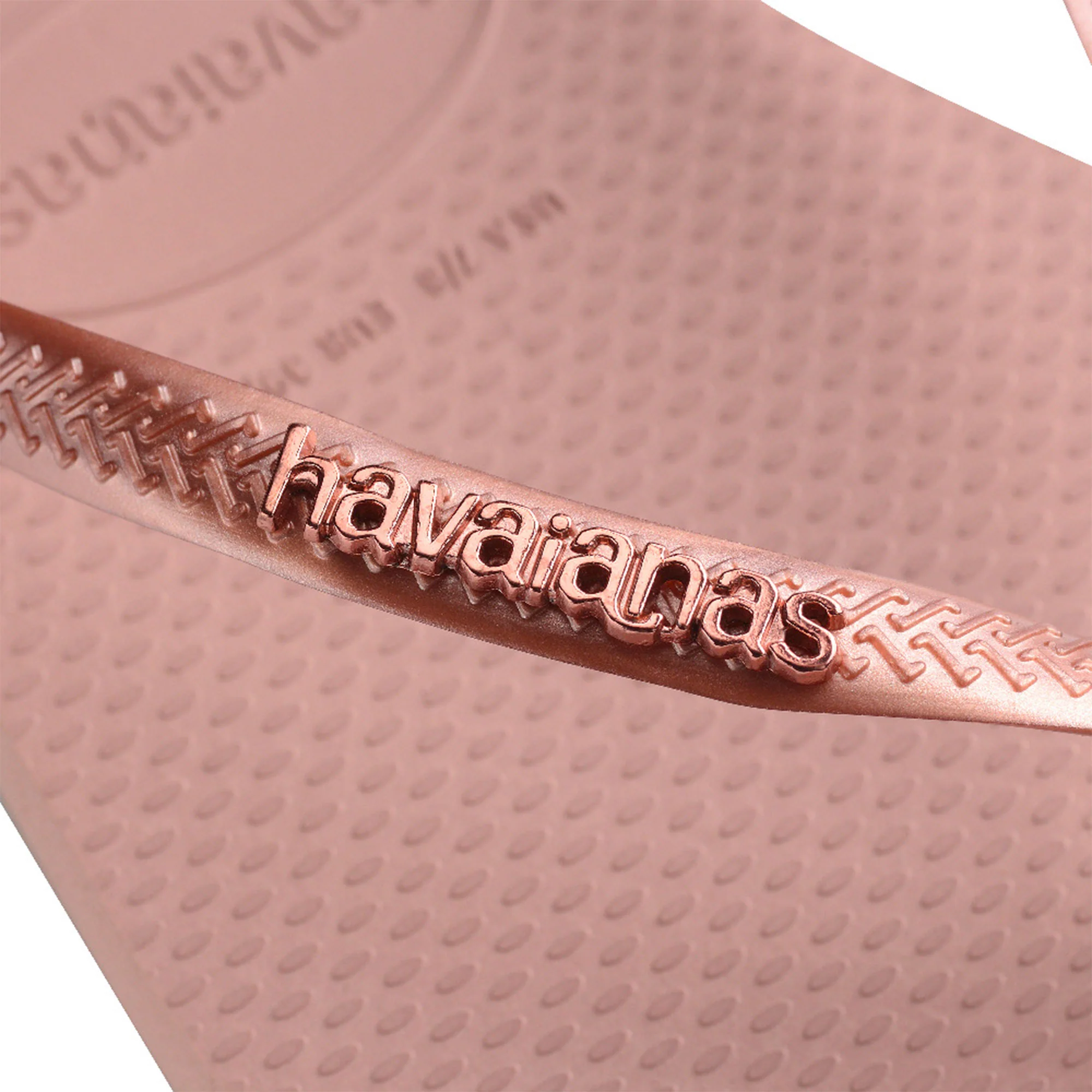 Havaianas Slim Logo Metallic Crocus Rose/Golden Blush - Image 5