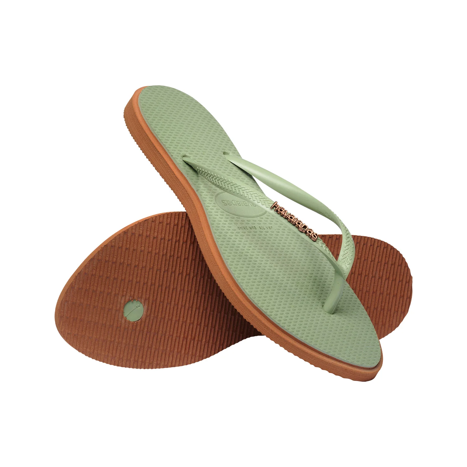 Havaianas Slim Point Rust/Smoke Green - Image 4
