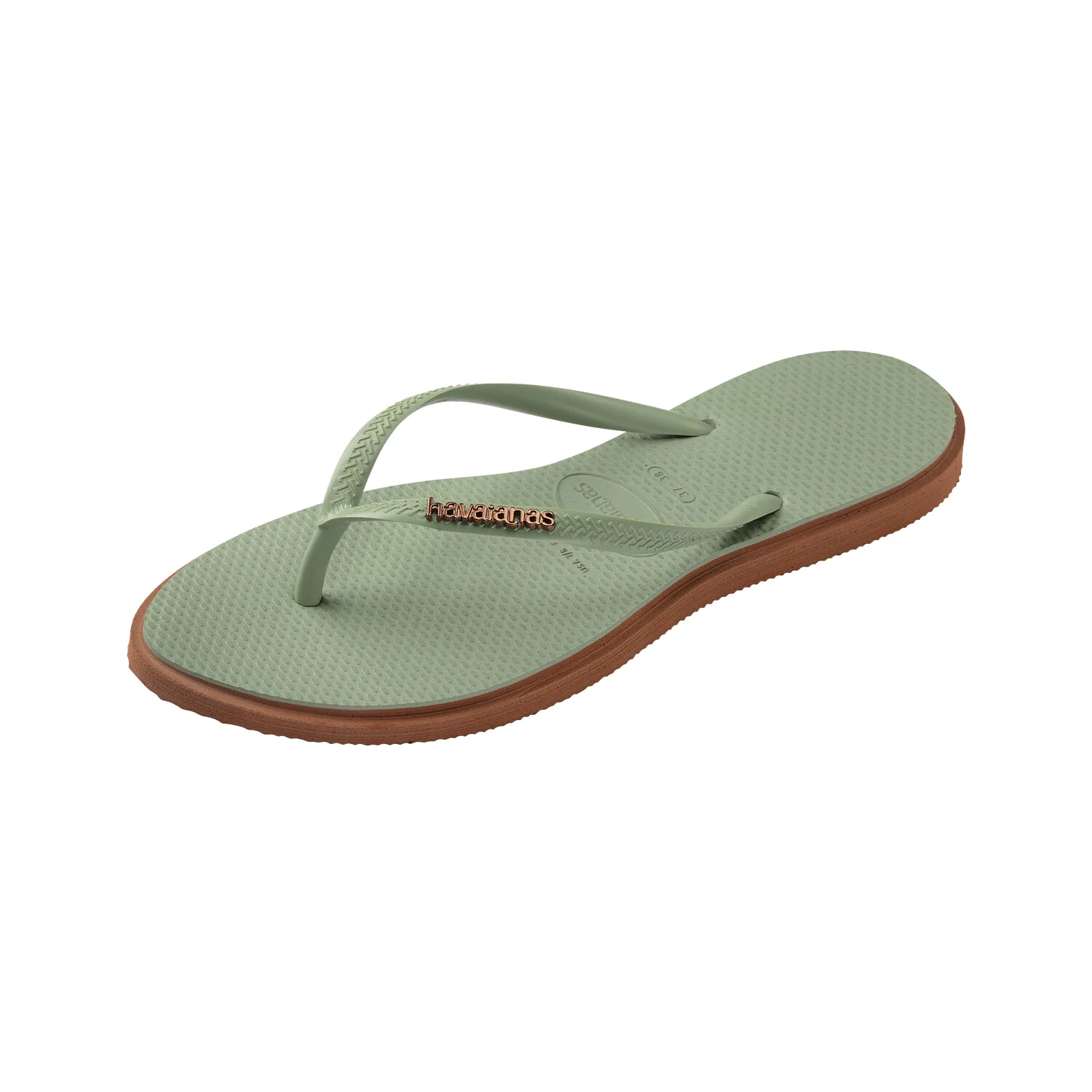 Havaianas Slim Point Rust/Smoke Green - Image 6