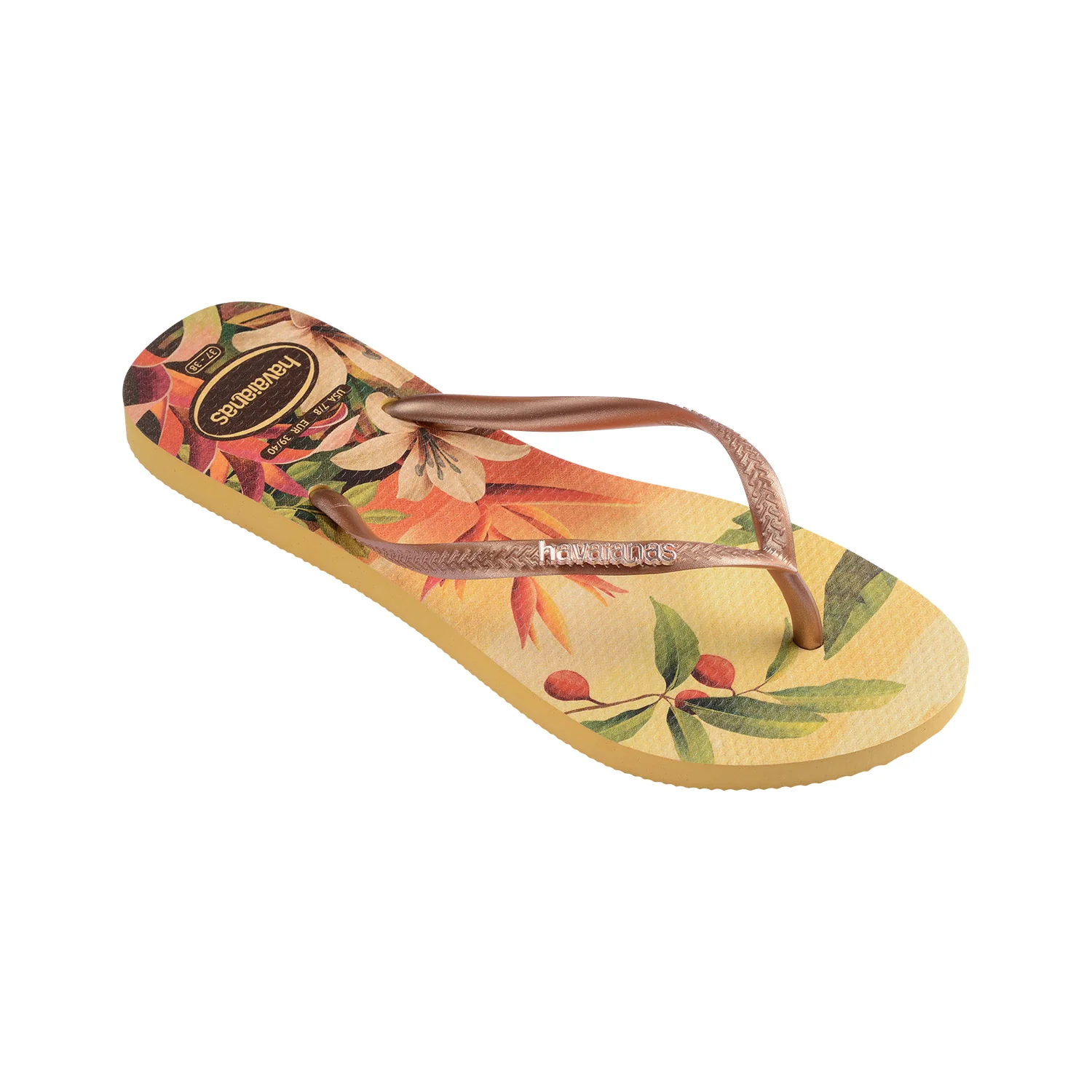 Havaianas Slim Tropical Caja Yellow - Image 2
