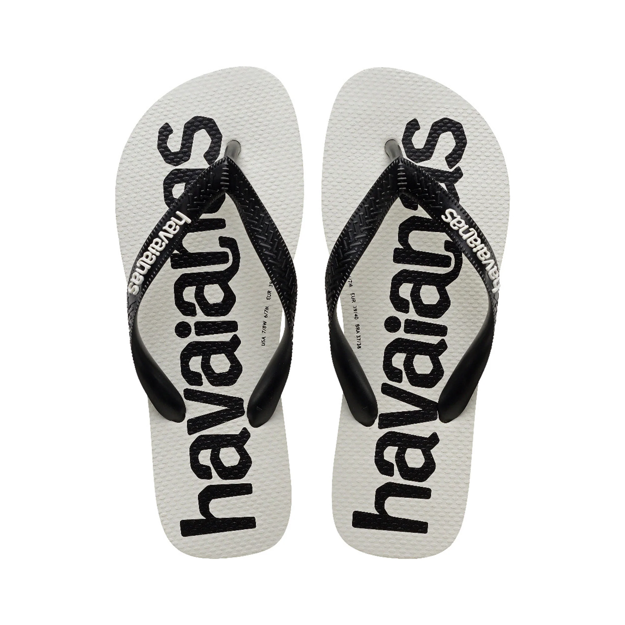 Havaianas Top Logomania 2 White/Black/White