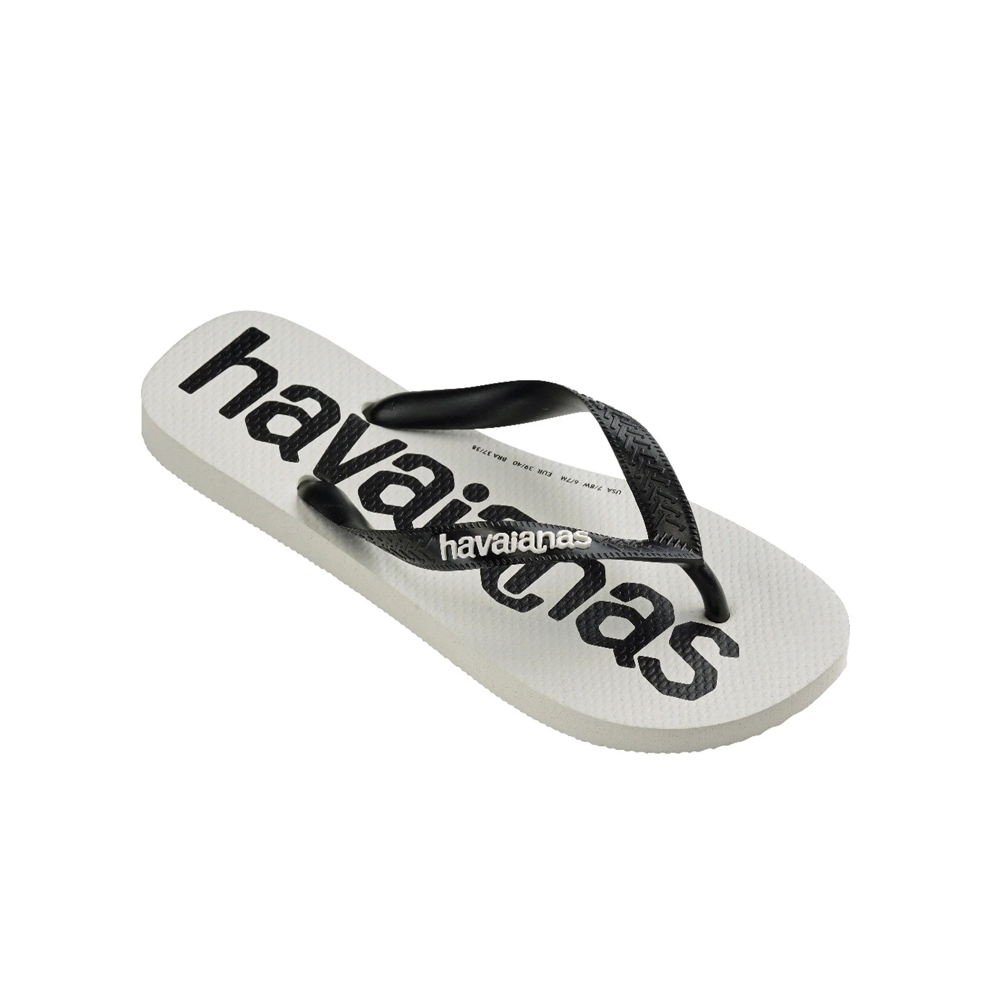 Havaianas Top Logomania 2 White/Black/White - Image 2