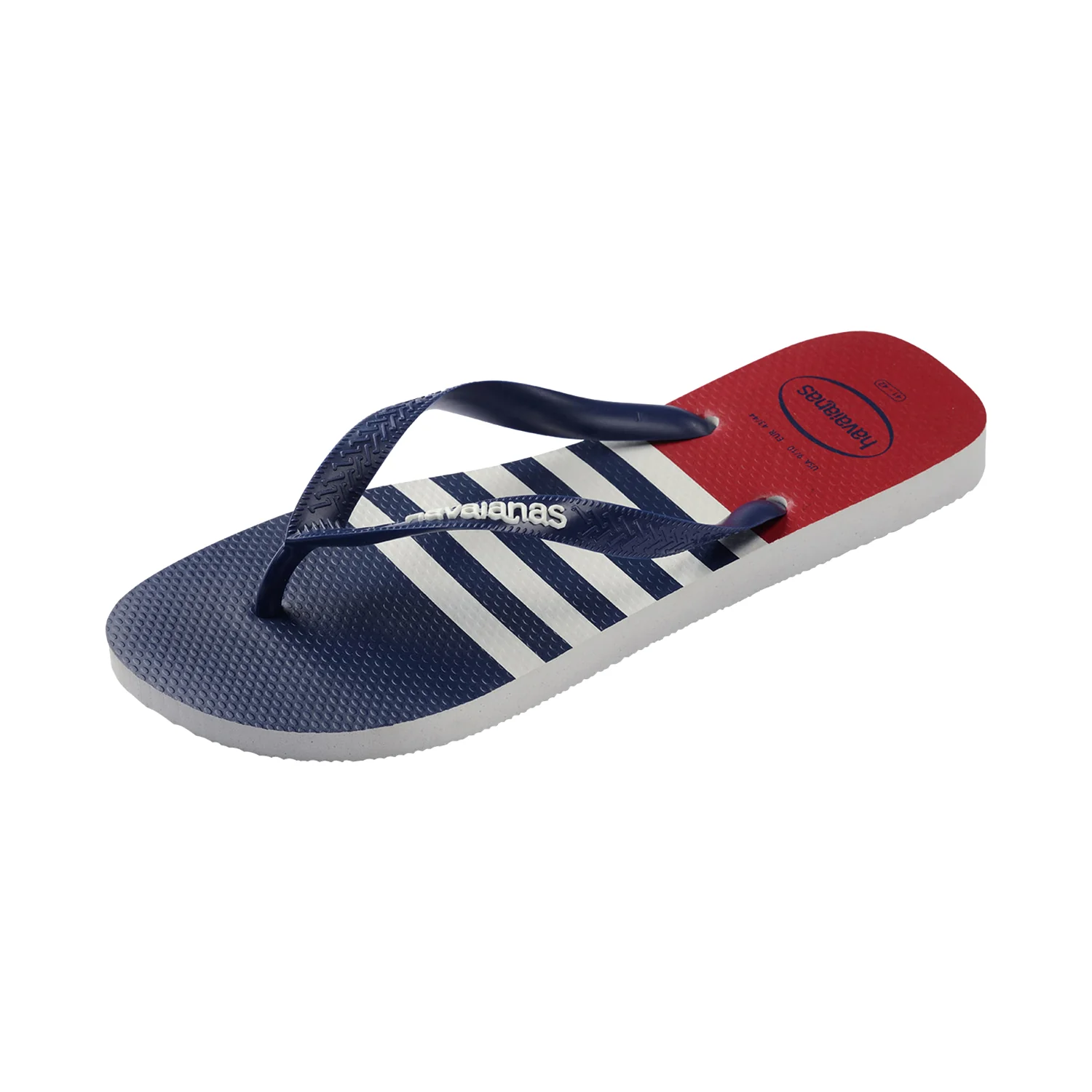 Havaianas Top Nautical White/Navy/Red Apache - Image 2