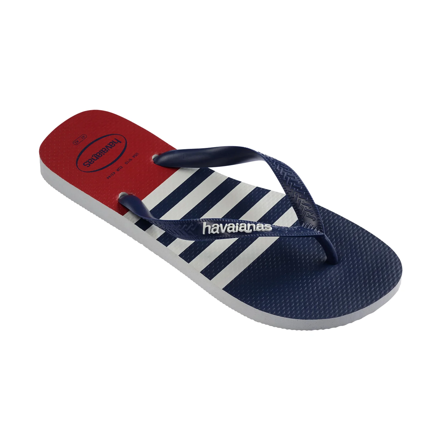 Havaianas Top Nautical White/Navy/Red Apache - Image 6
