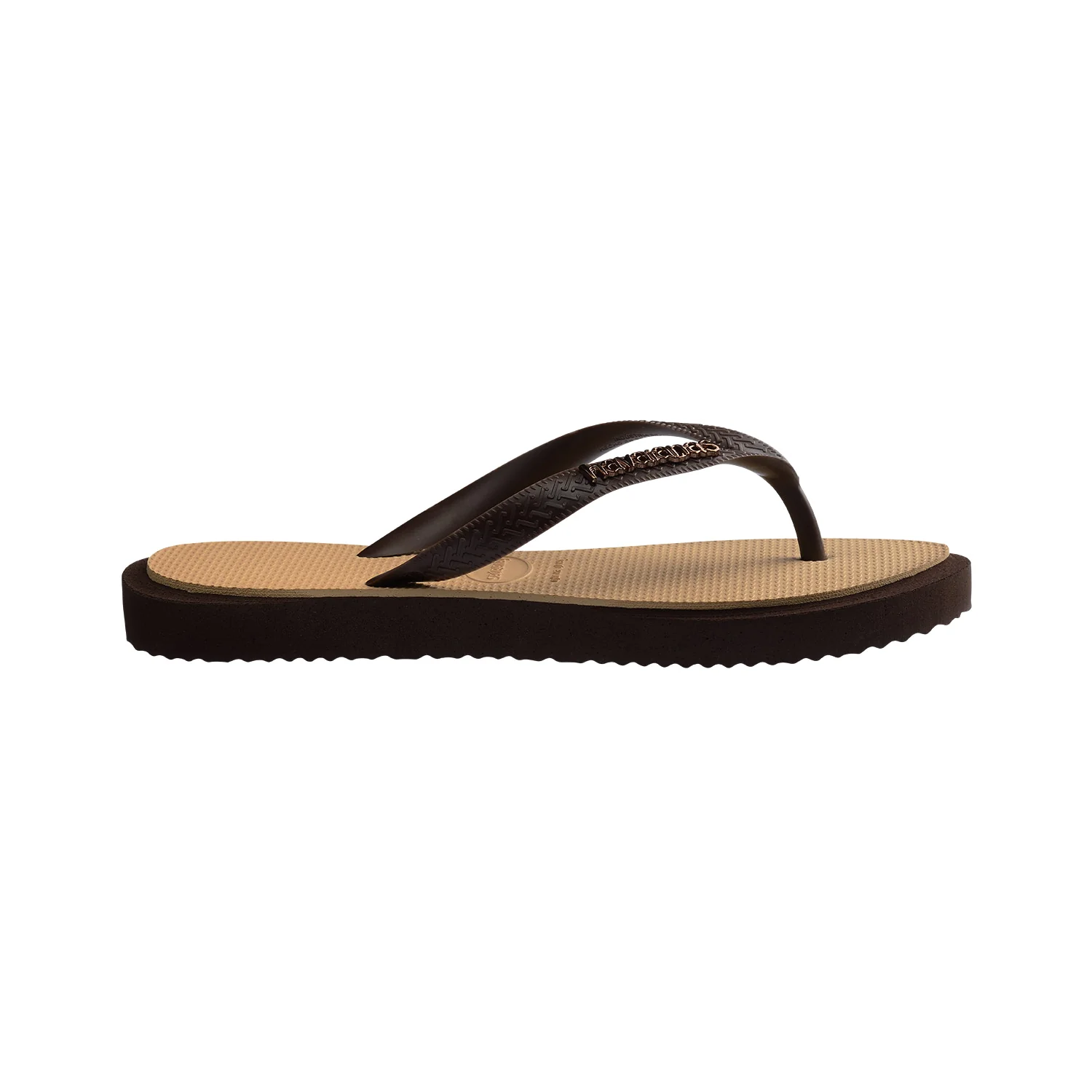 Havaianas Top Point Fusion Dark Brown/Golden - Image 3