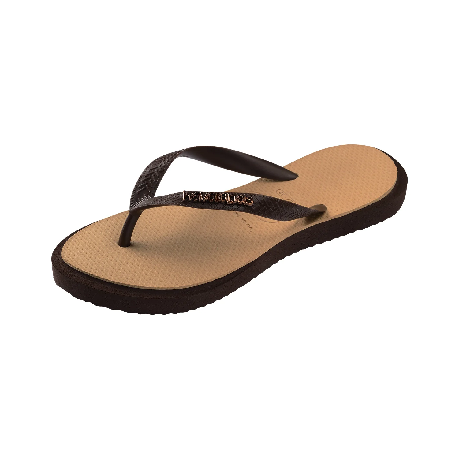 Havaianas Top Point Fusion Dark Brown/Golden - Image 6