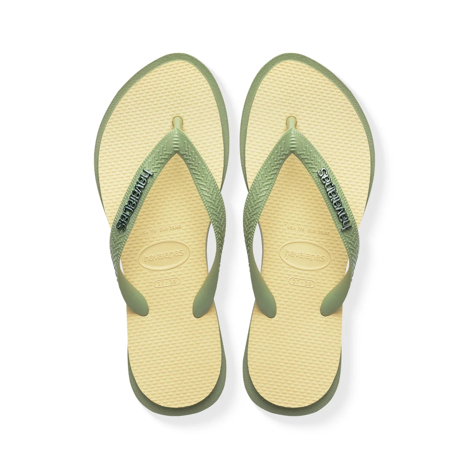 Havaianas Top Point Fusion Smoke Green/Buttercream