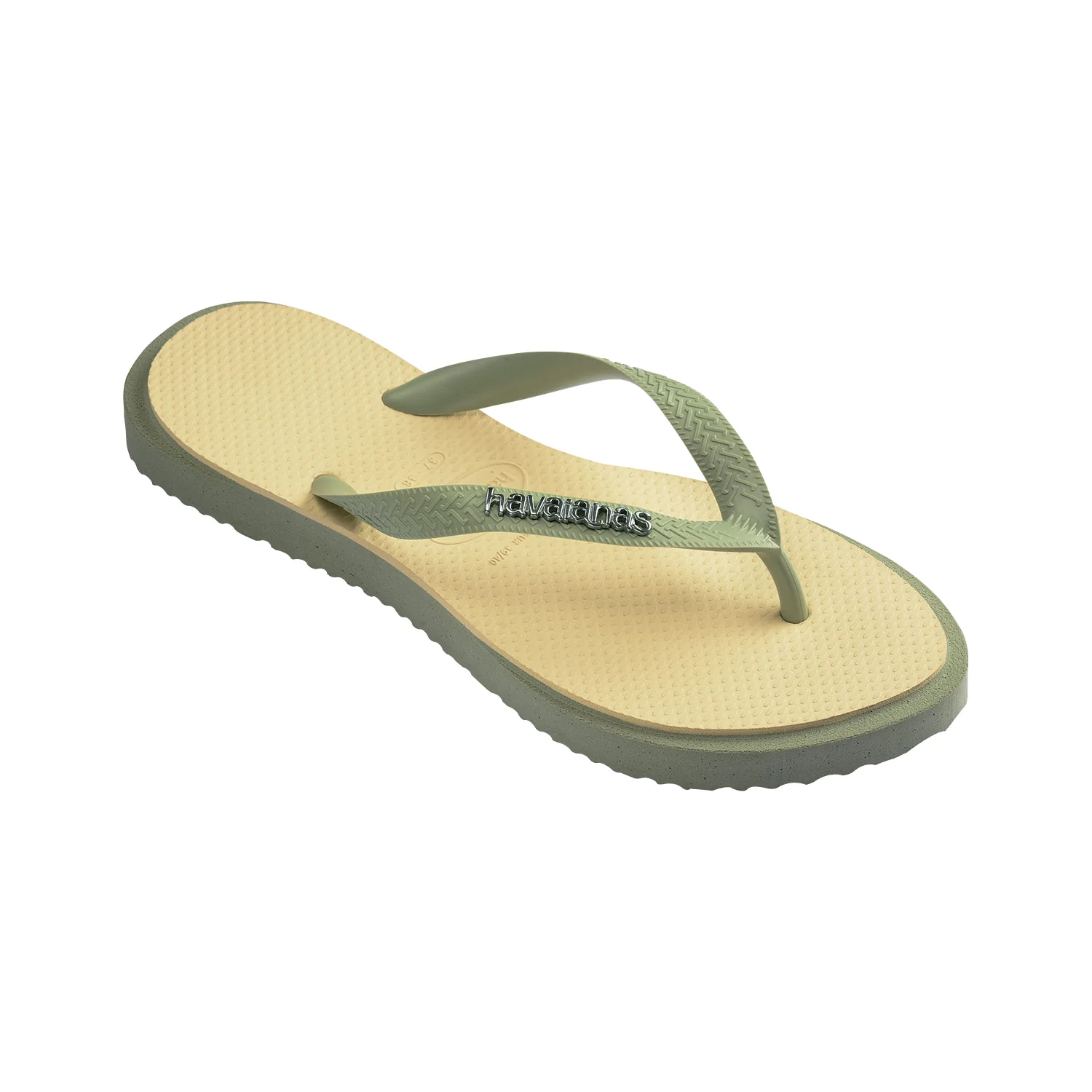 Havaianas Top Point Fusion Smoke Green/Buttercream - Image 2
