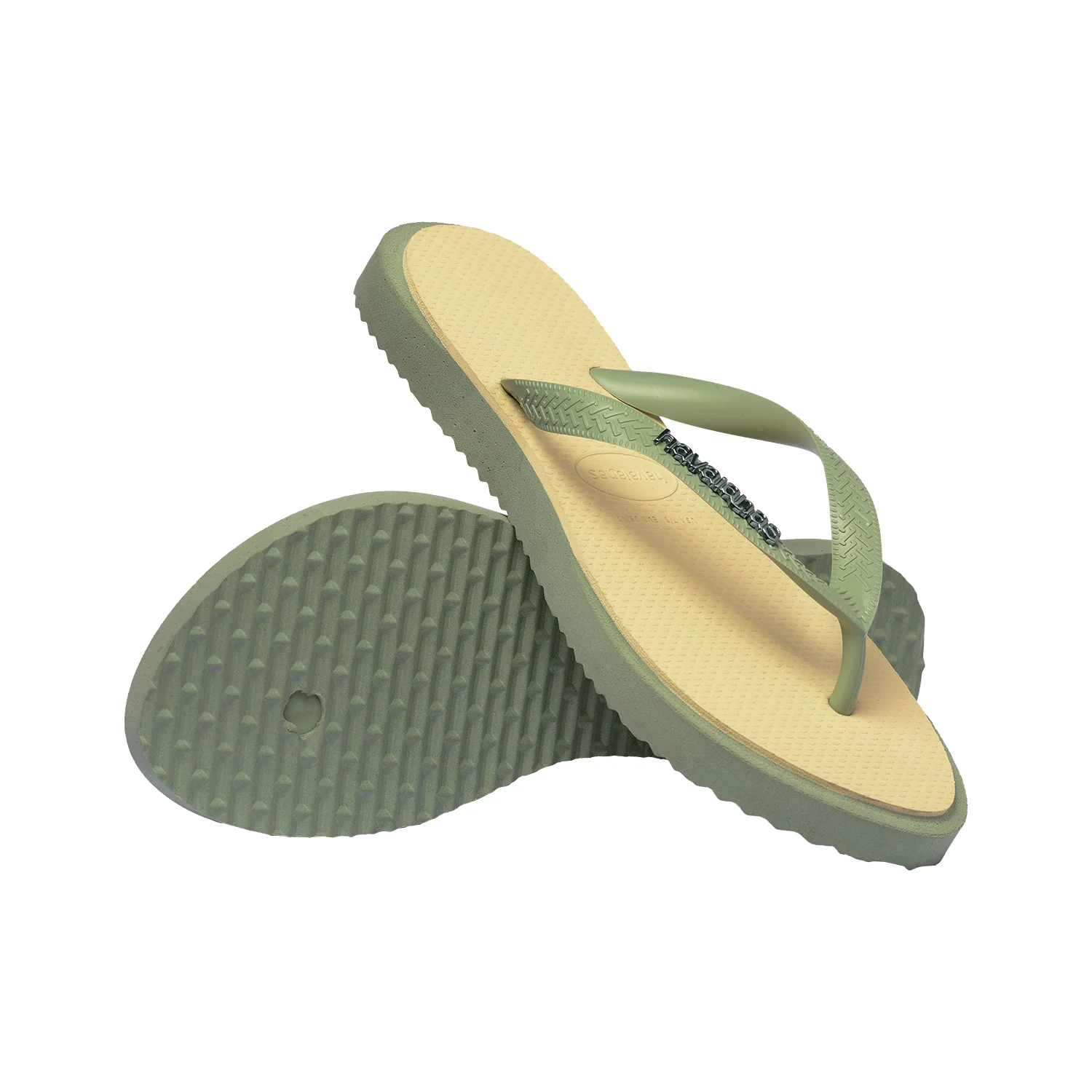 Havaianas Top Point Fusion Smoke Green/Buttercream - Image 4
