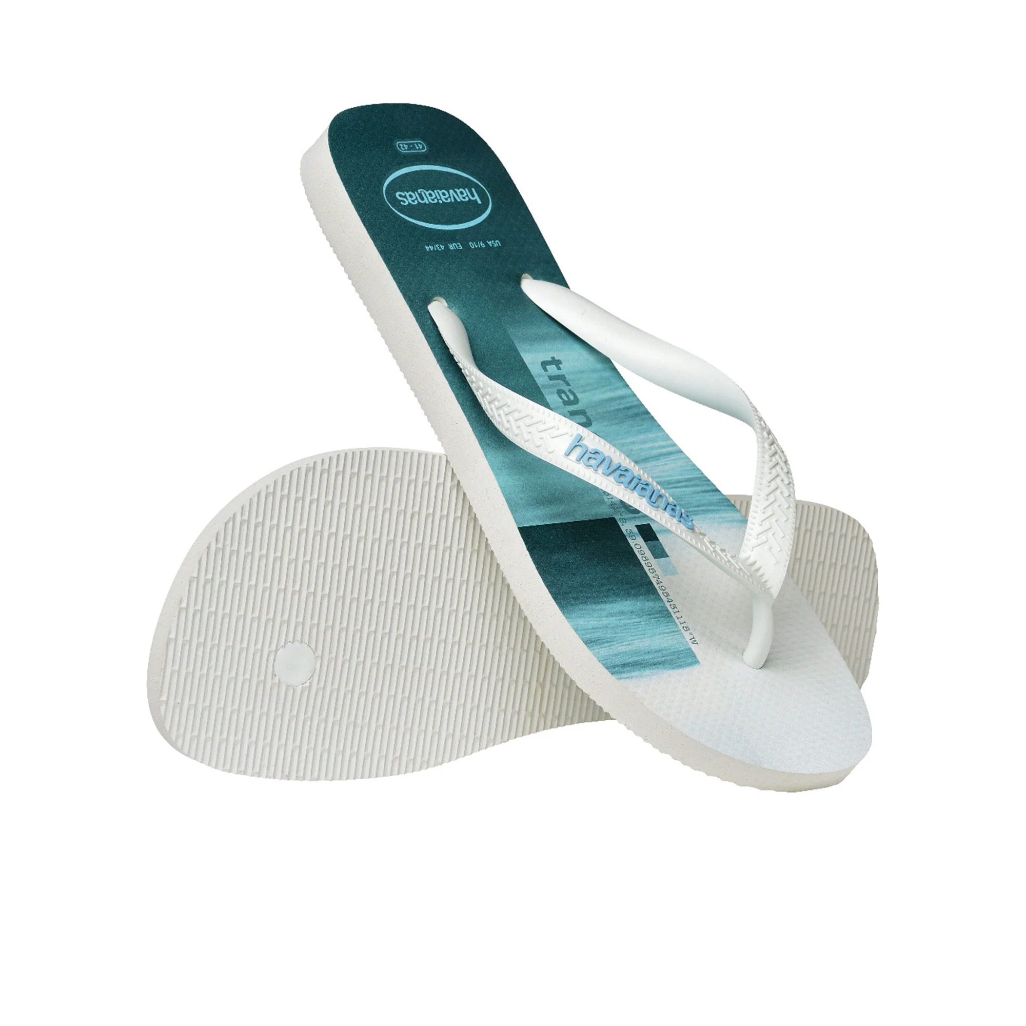 Havaianas Top Surfer I White/White/Lavender Blue - Image 4