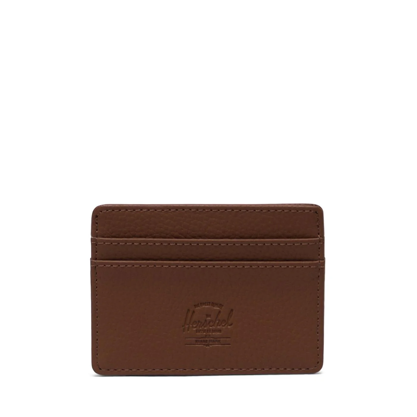 Herschel Supply Co. Charlie Vegan Leather RFID Saddle Brown