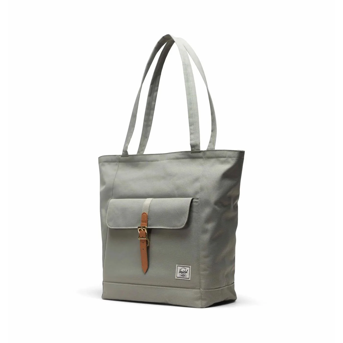 Herschel Supply Co. Retreat Tote Bag Seagrass/White Stitch - Image 2