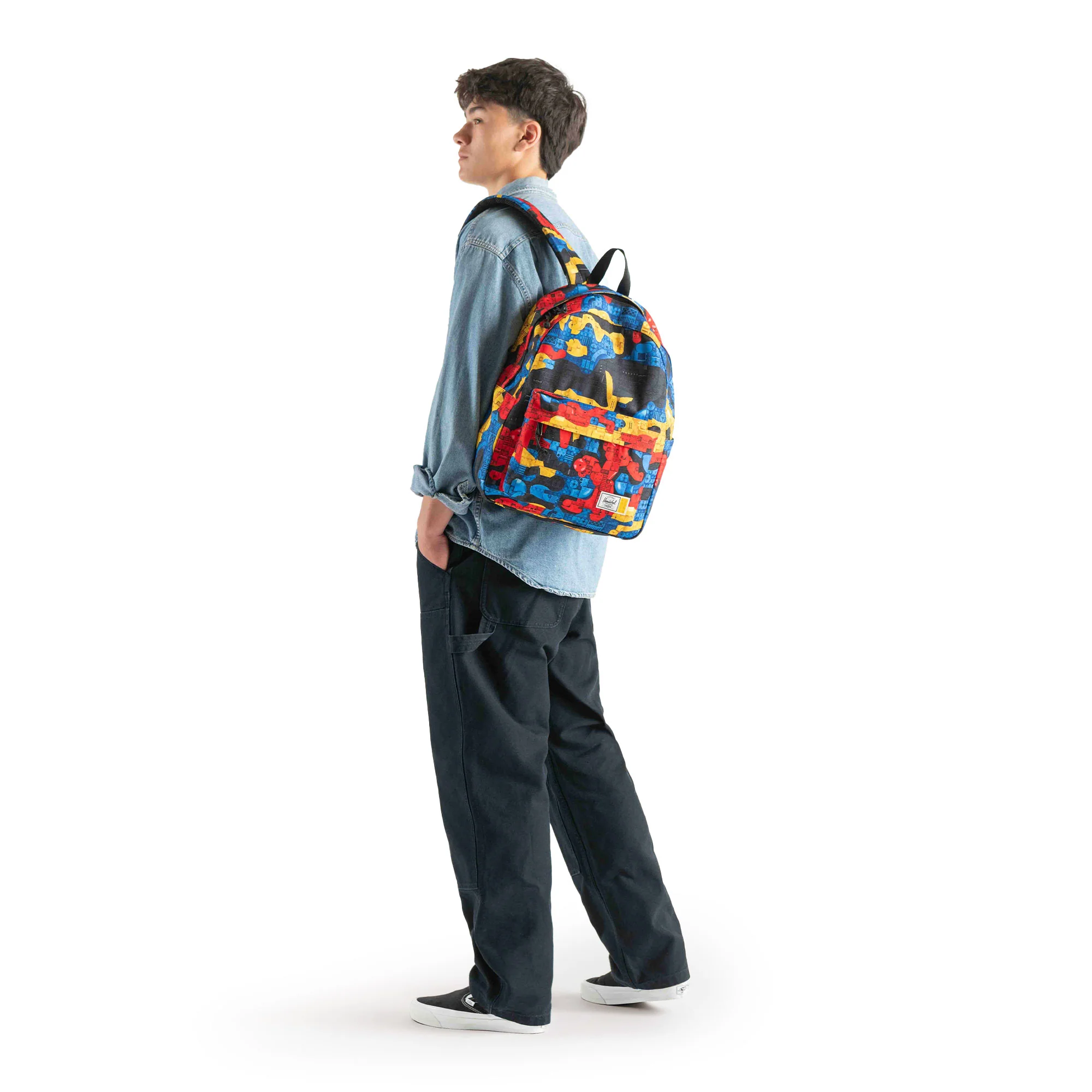 Herschel Supply Co. x LEGO Classic Backpack Abstract Bricks - Image 4
