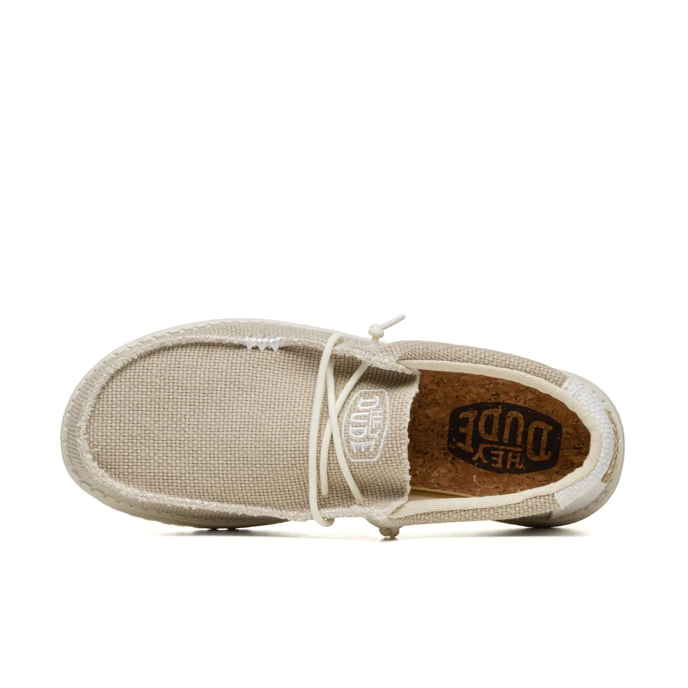 Hey Dude Wally Braided Beige/Nude - Image 5