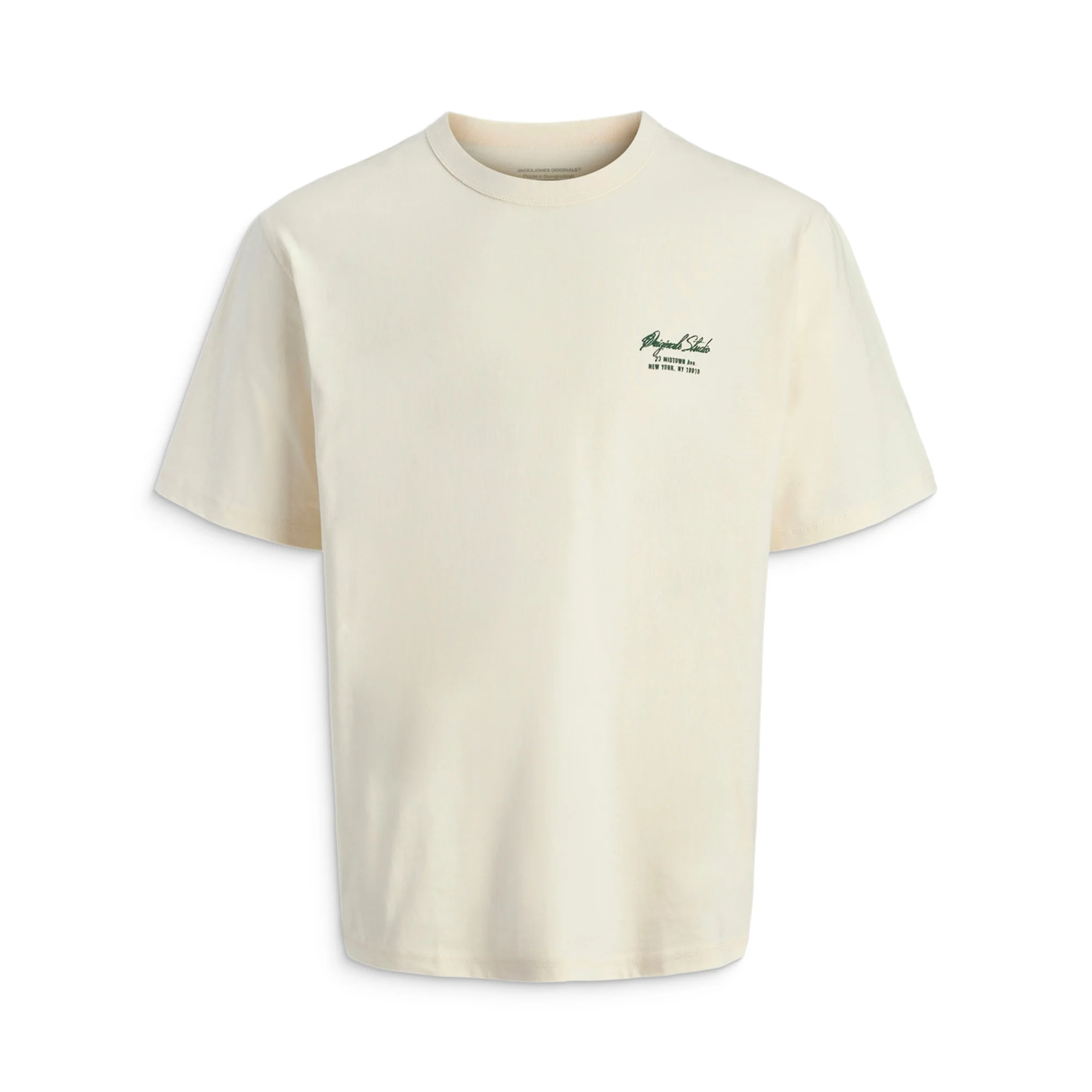 Jack & Jones Bedford Sketched Tee SS Antique White - Image 2