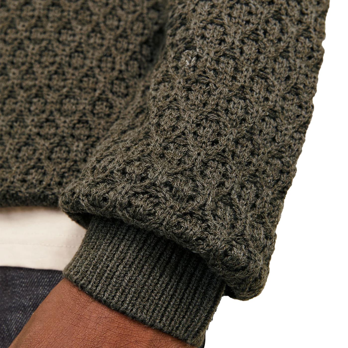 Jack & Jones BluNorth Knit High Neck Olive Night - Image 4