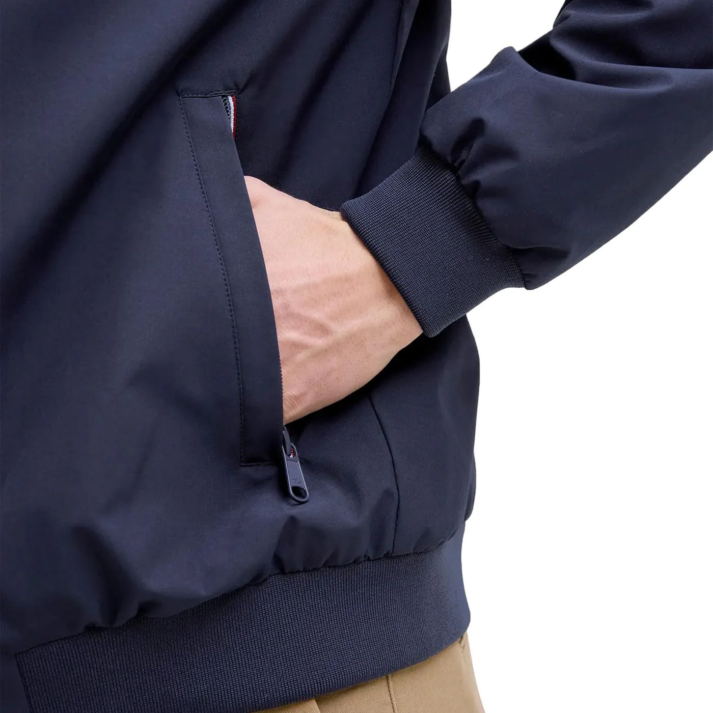Jack & Jones Brad Bomber Jacket Seaborne - Image 3