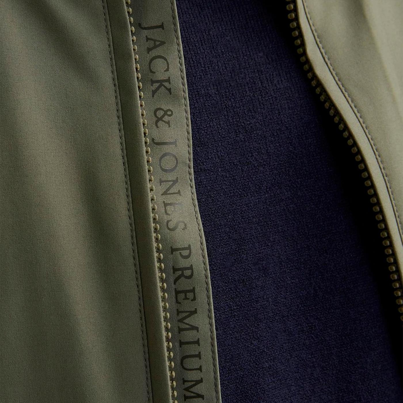 Jack & Jones Brad Bomber Jacket Tea Leaf - Image 4