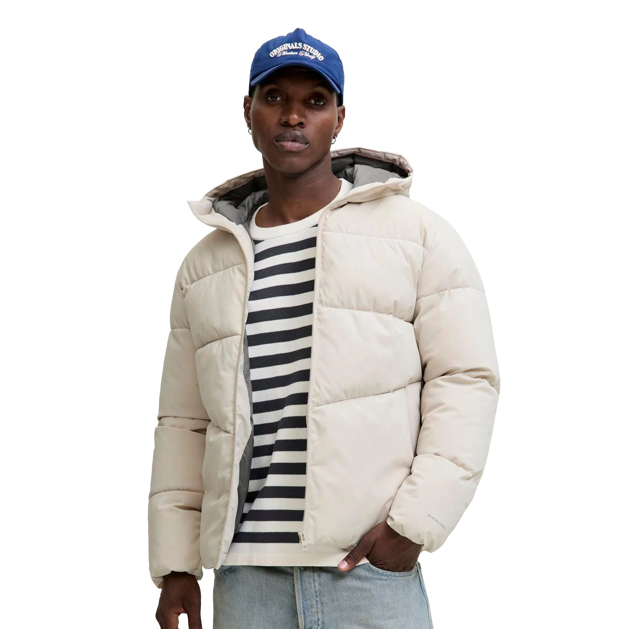 Jack & Jones Global Puffer Jacket Moonbeam