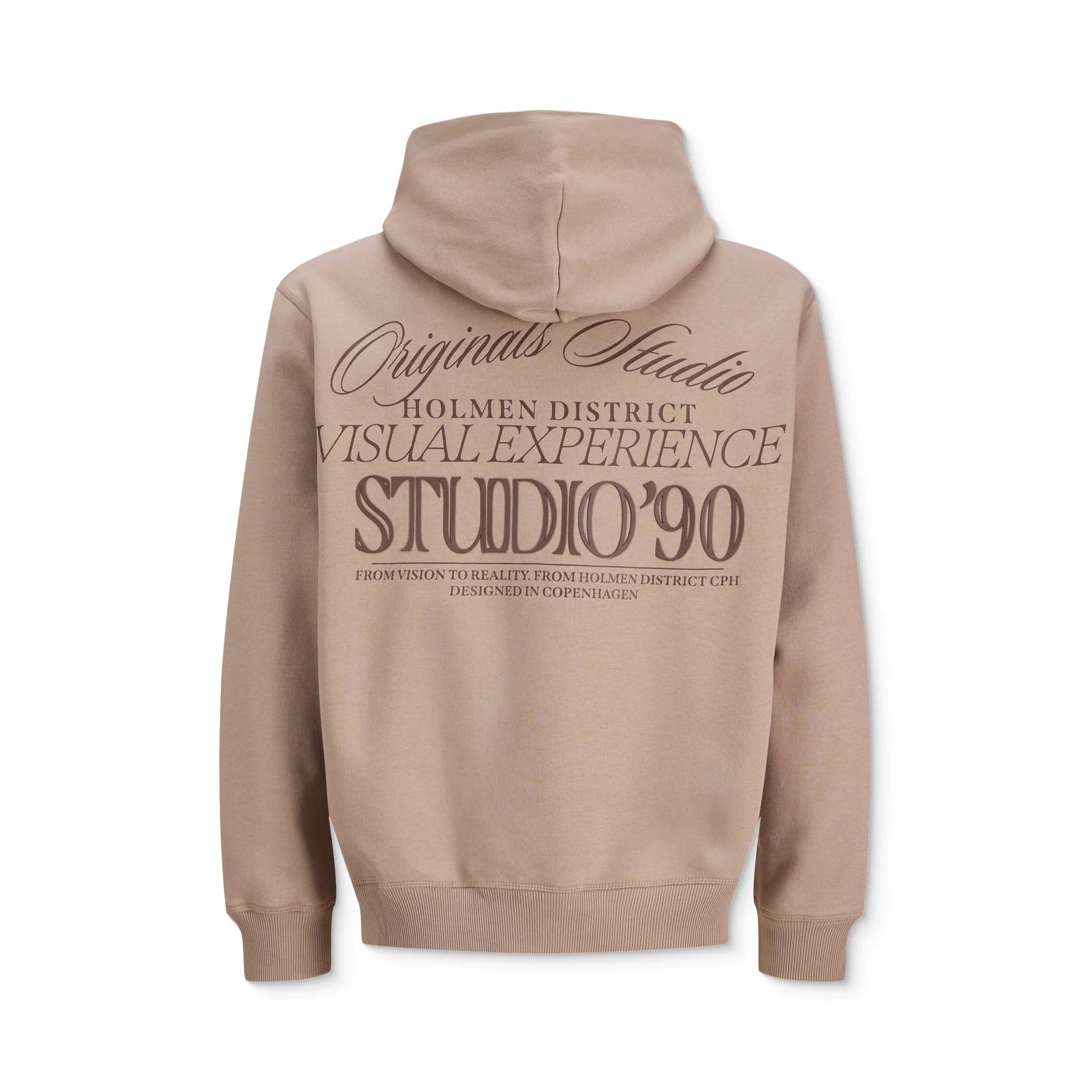 Jack & Jones Grand Midtown Sweat Hood Mocha Meringue - Image 2