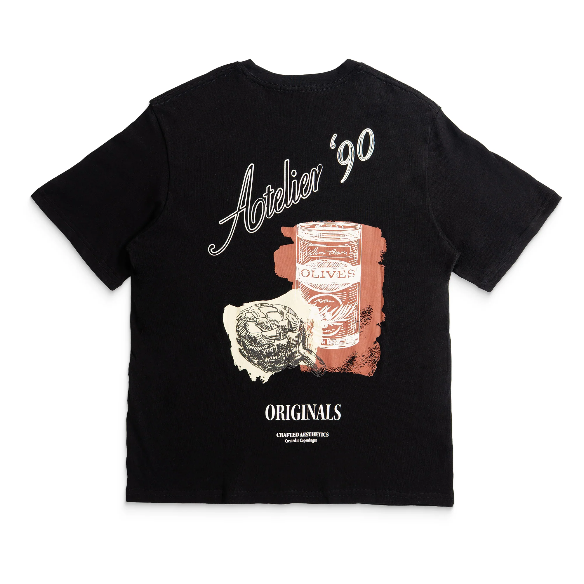 Jack & Jones Hydra Back Sketch Tee SS Black