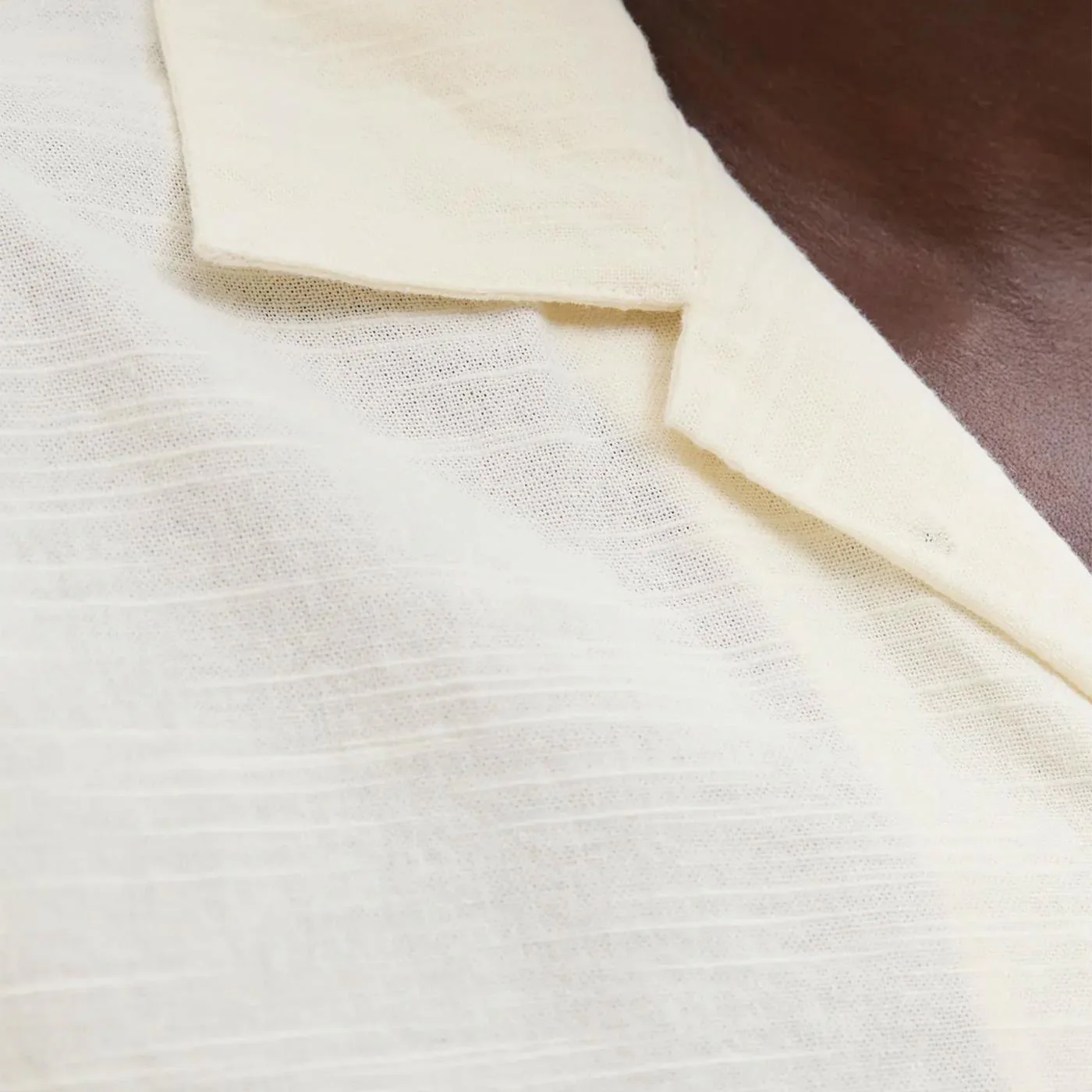 Jack & Jones Luke Retiro AOP Shirt SS Antique White - Image 4