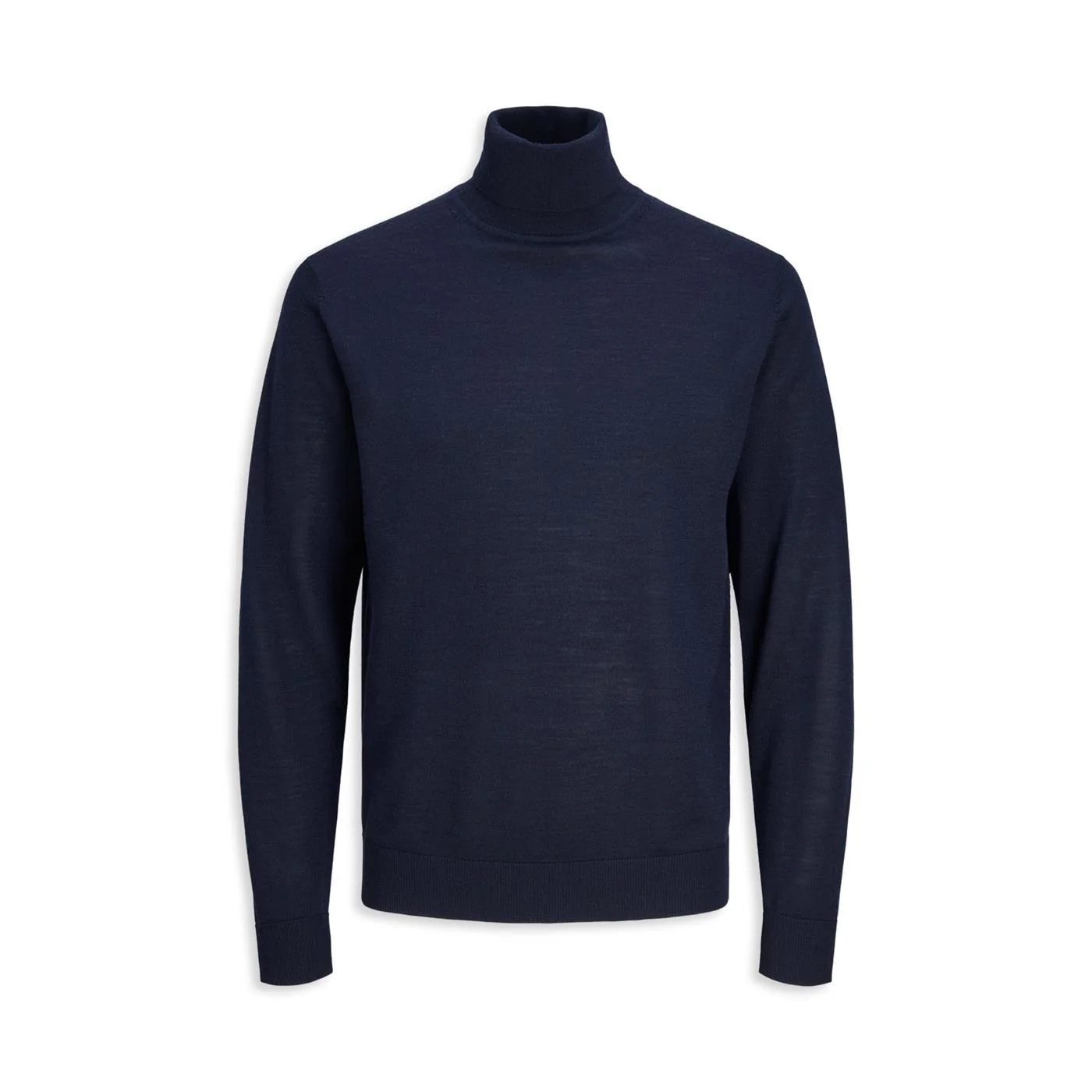 Jack & Jones Merino Knit Roll Neck Night Sky