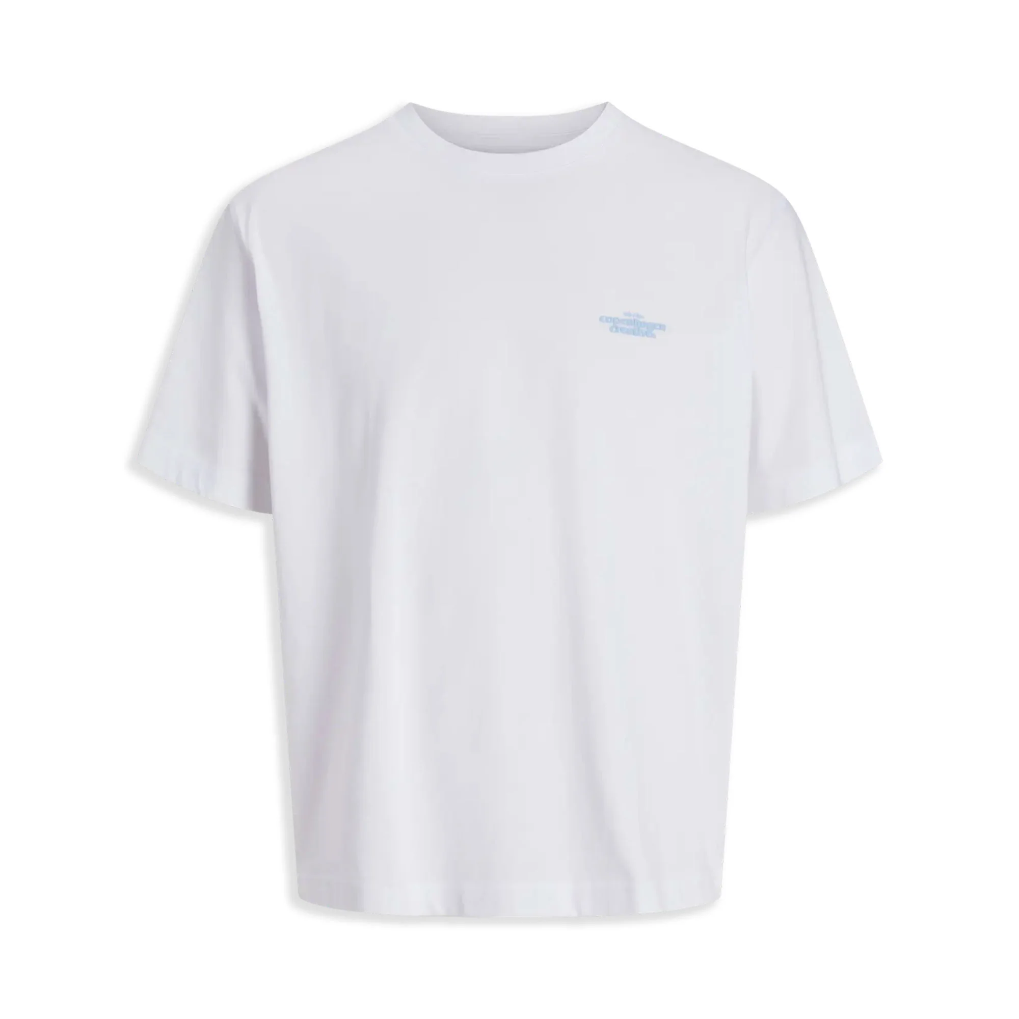 Jack & Jones Paros Abstract Tee SS Crew Neck Bright White - Image 2