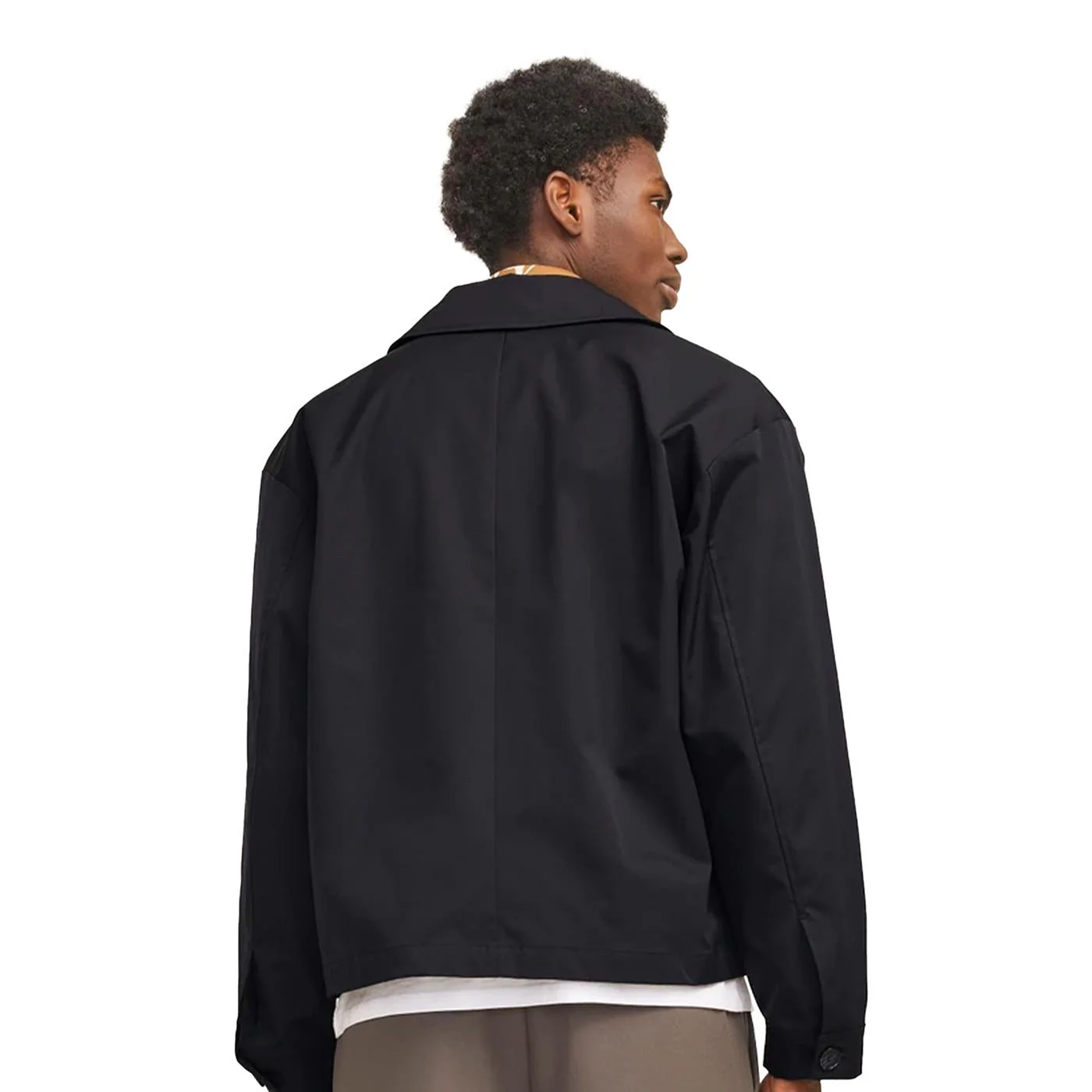 Jack & Jones Pilo Short Top Coat Black - Image 2