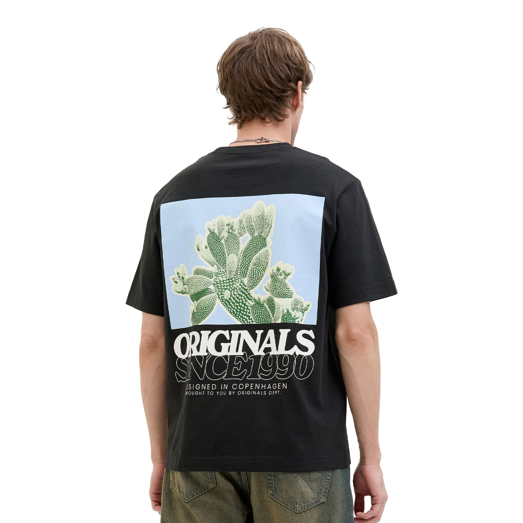 Jack & Jones Tavira Pop Tee SS Crew Neck Black