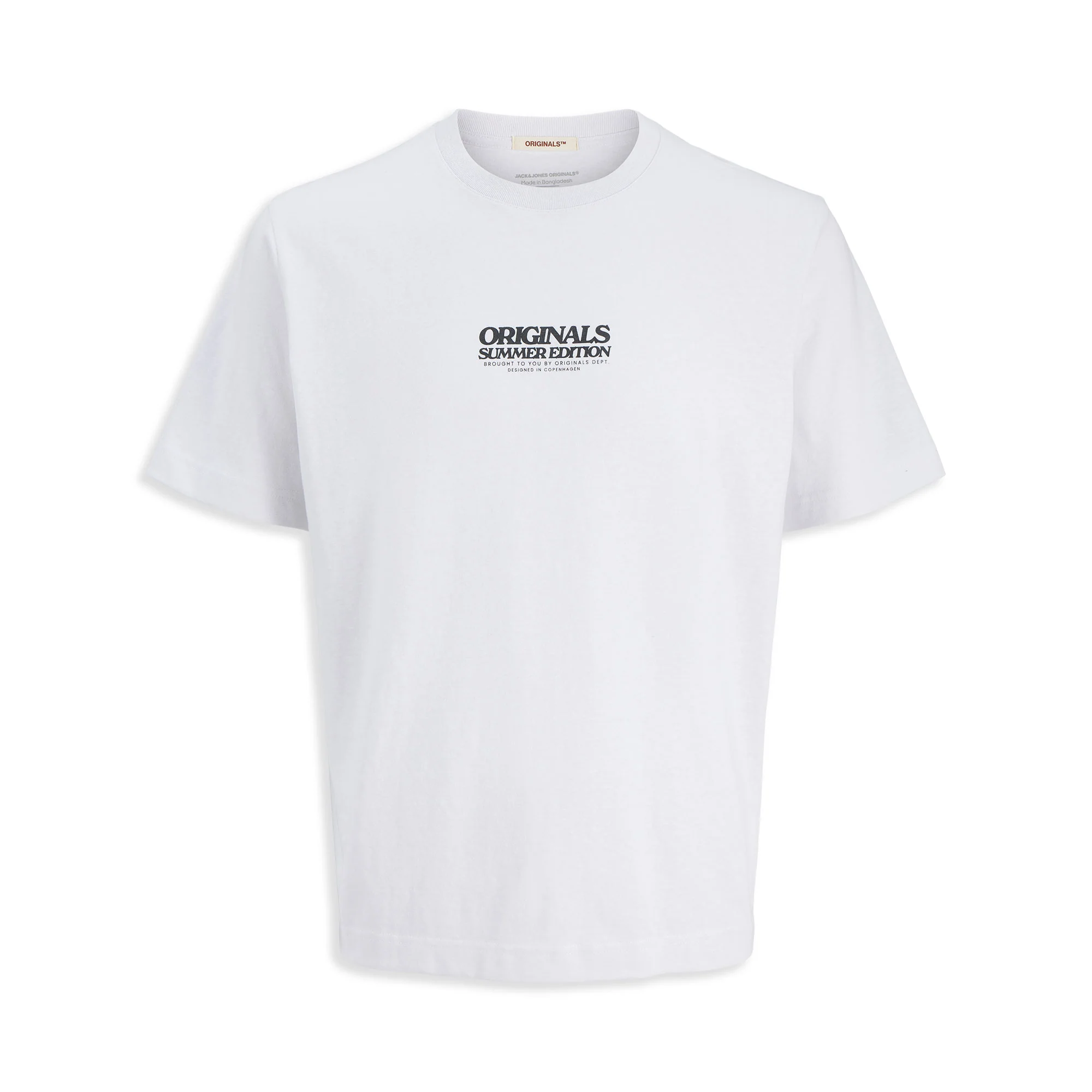 Jack & Jones Tavira Pop Tee SS Crew Neck Bright White - Image 2