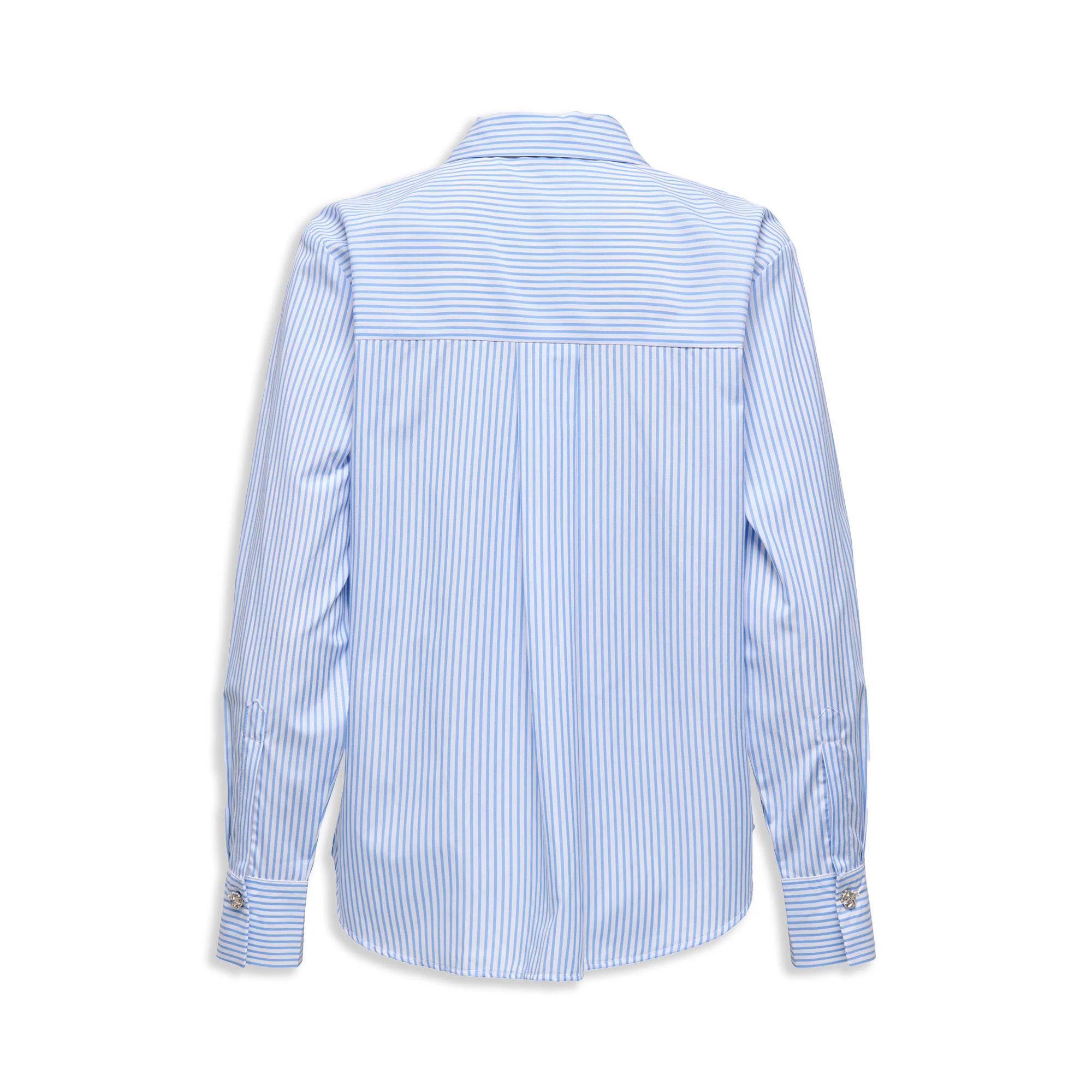 JDY Soho L/S Loose Striped Shirt White - Image 2