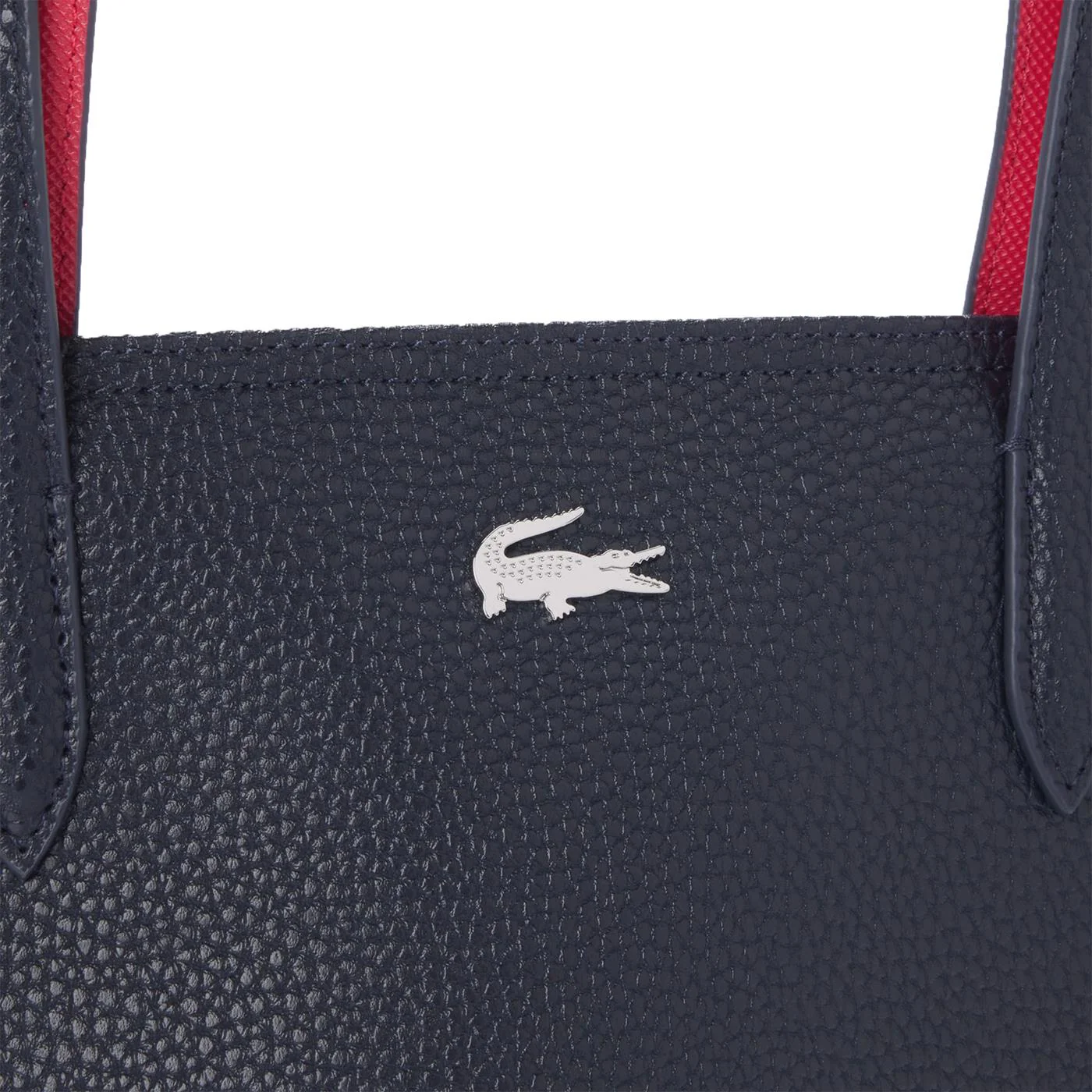 Lacoste Anna Zipped Shopping Bag Abyss/Petunia - Image 5