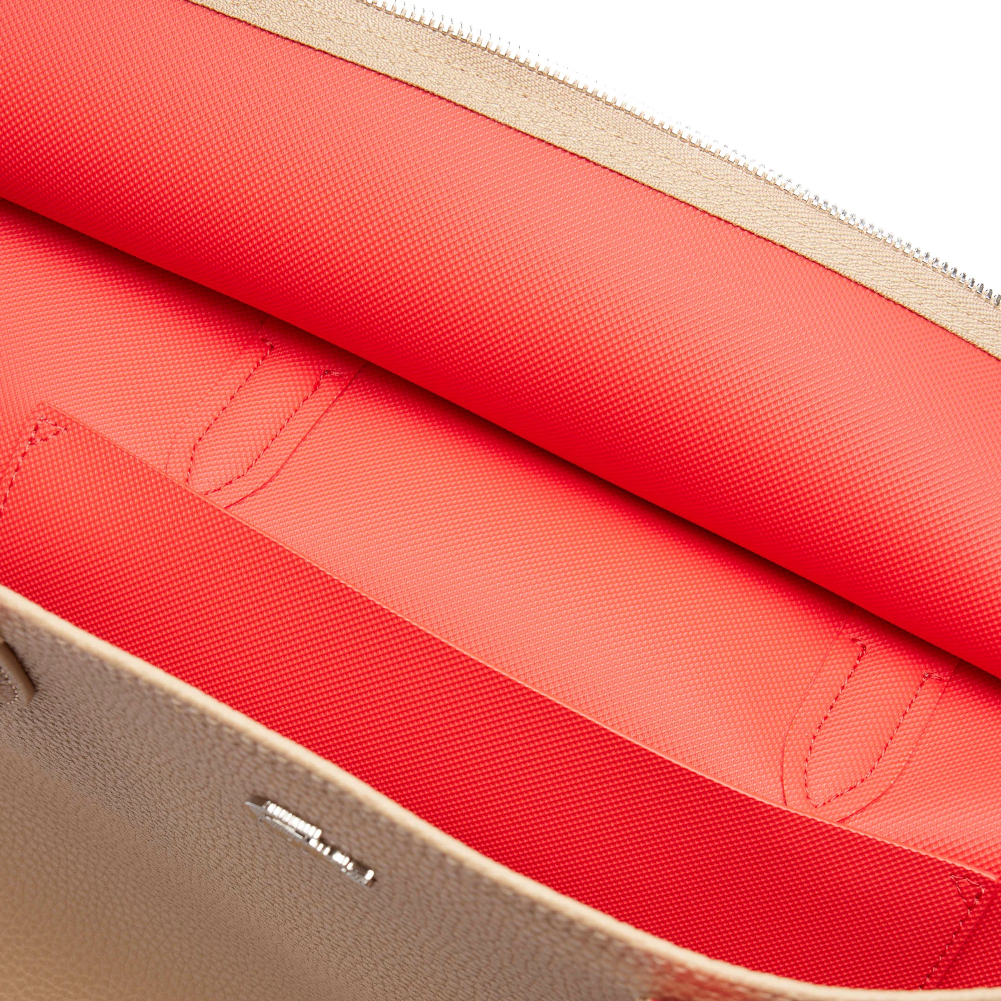 Lacoste Anna Zipped Shopping Bag Viennois/Grenadine - Image 4