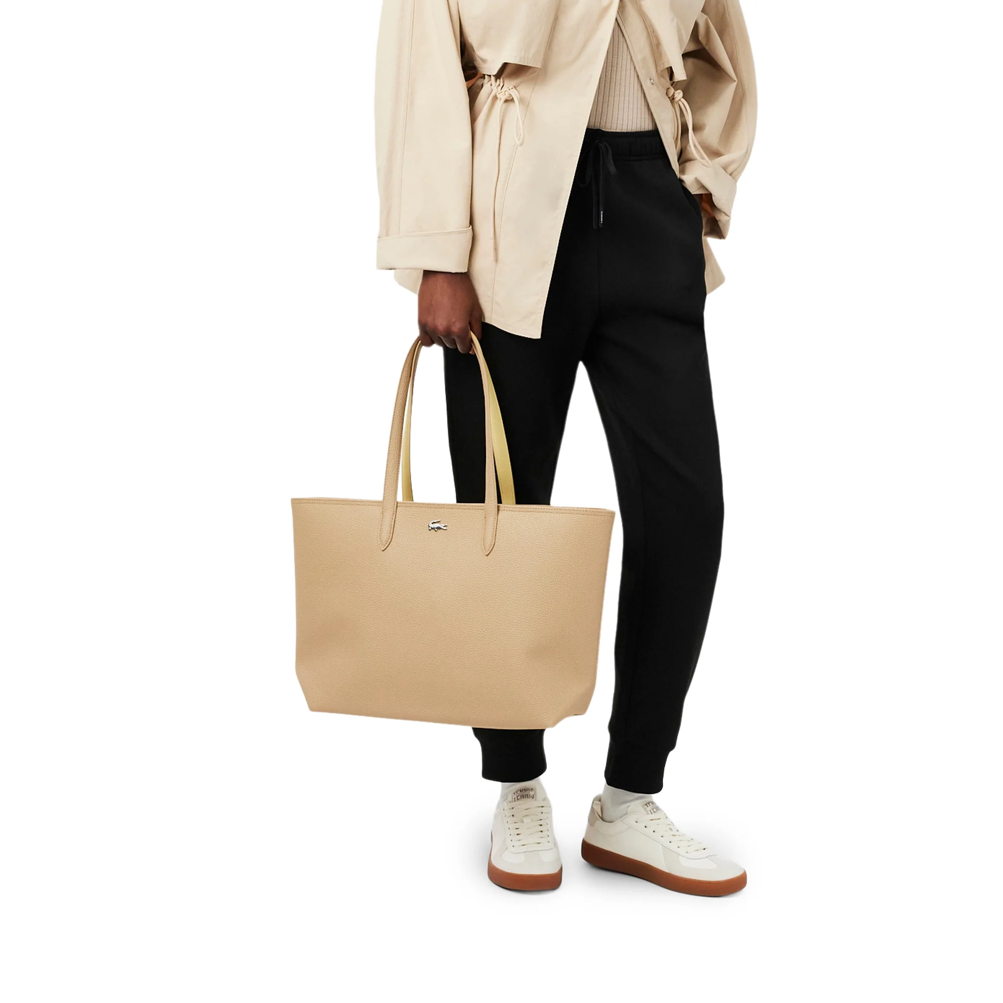 Lacoste Anna Zipped Shopping Bag Viennois/Soja - Image 7