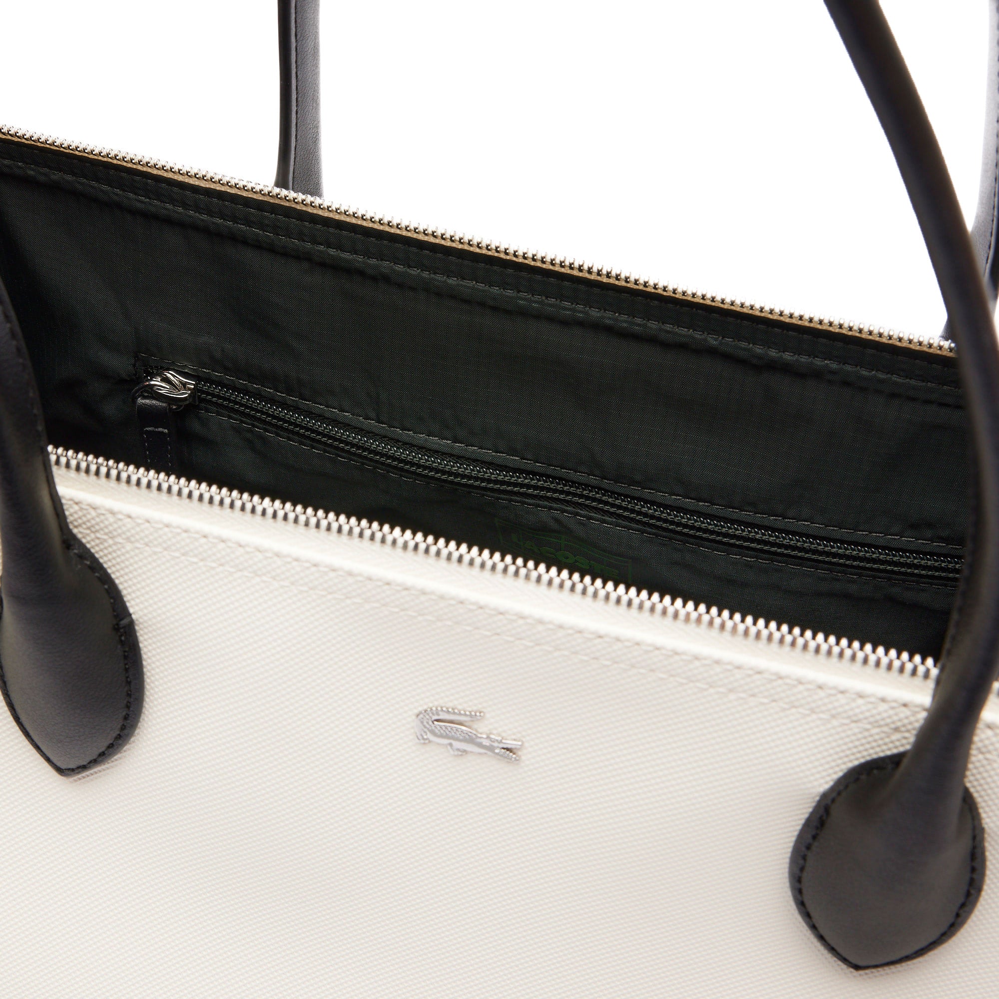 Lacoste Athena Shopping Bag Flour/Black - Image 4
